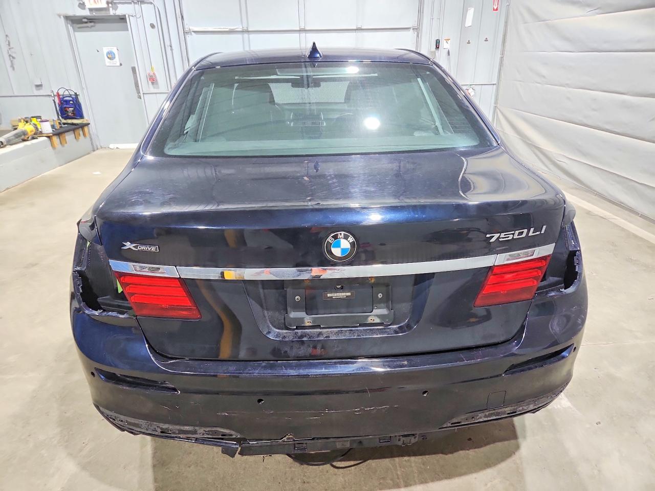 2015 Bmw 750 Lxi Blue vin: WBAYF8C50FD654860