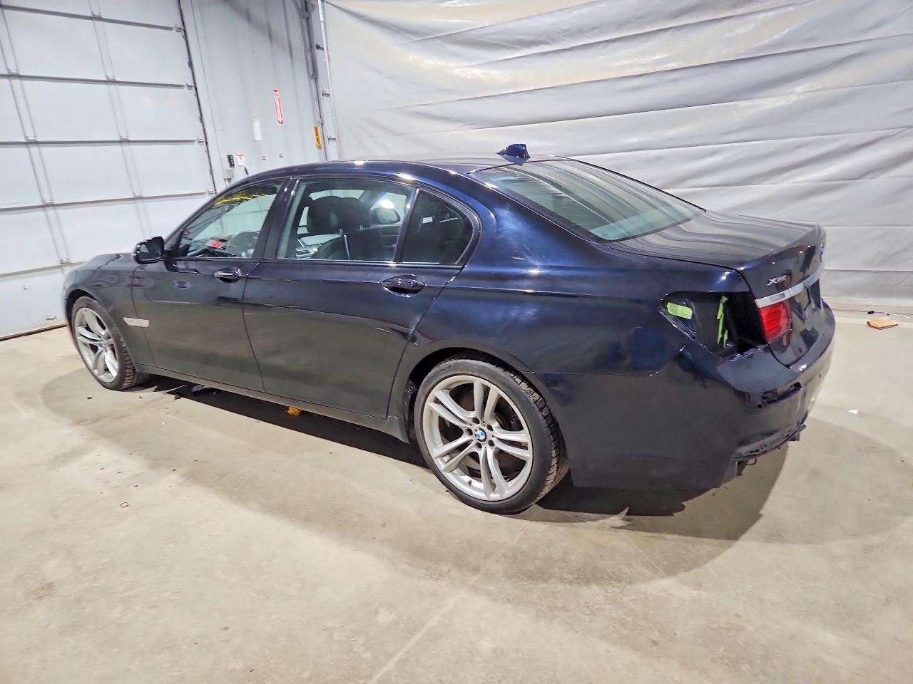 2015 Bmw 750 Lxi Blue vin: WBAYF8C50FD654860