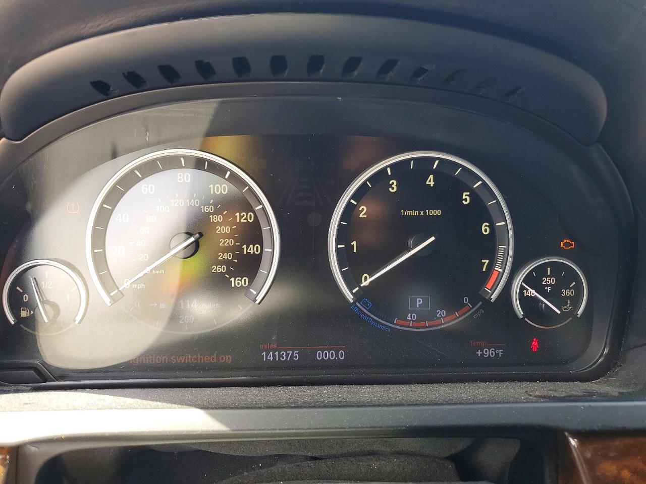 2013 Bmw 750 Lxi Черный vin: WBAYF8C51DD140108