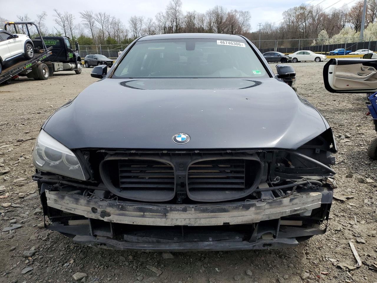 2013 Bmw 750 Lxi Черный vin: WBAYF8C51DD141369