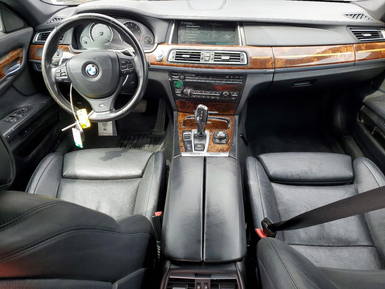 2013 Bmw 750 Lxi Черный vin: WBAYF8C51DD141369