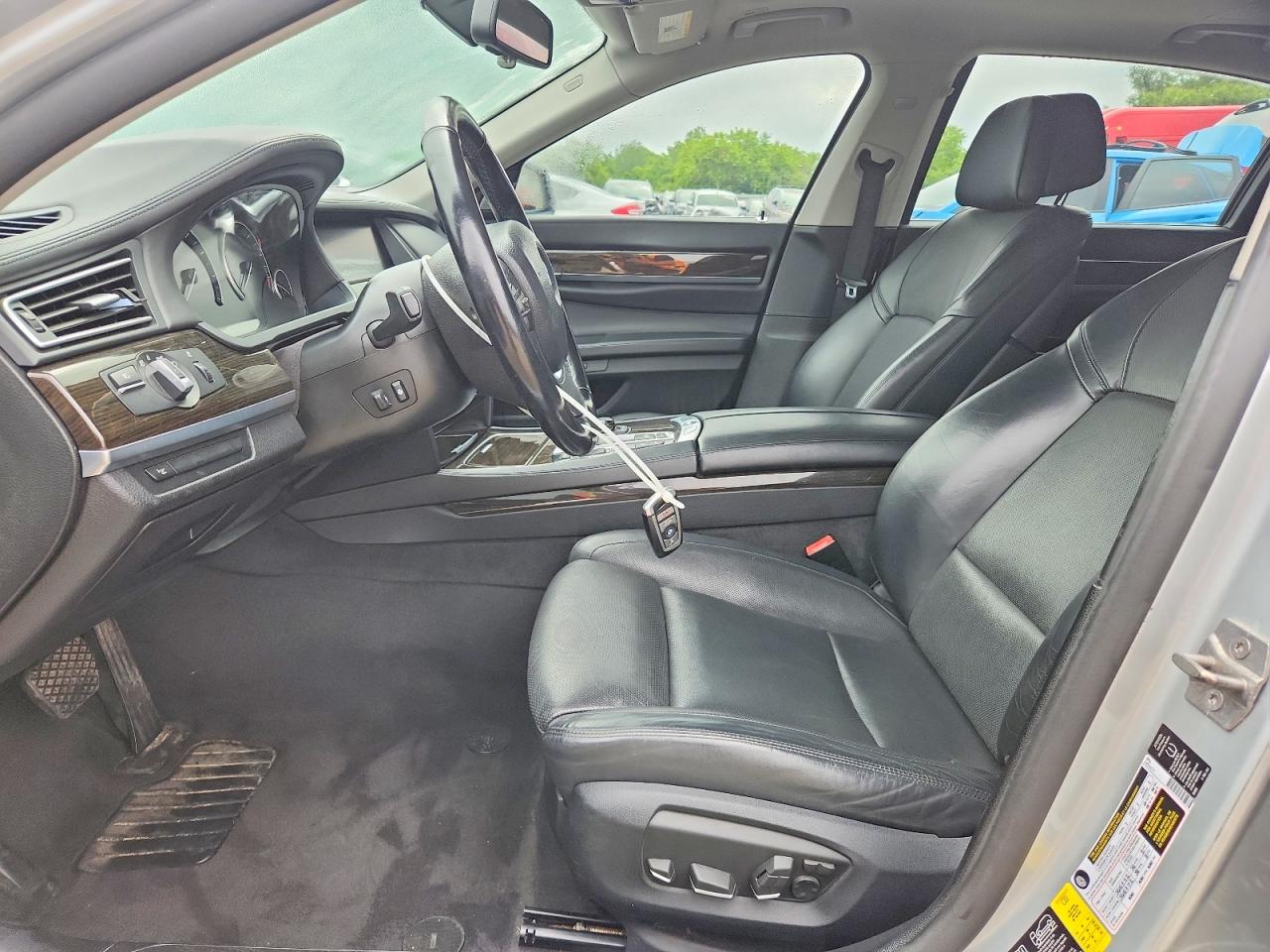 2013 Bmw 750 Lxi Silver vin: WBAYF8C51DDE59060