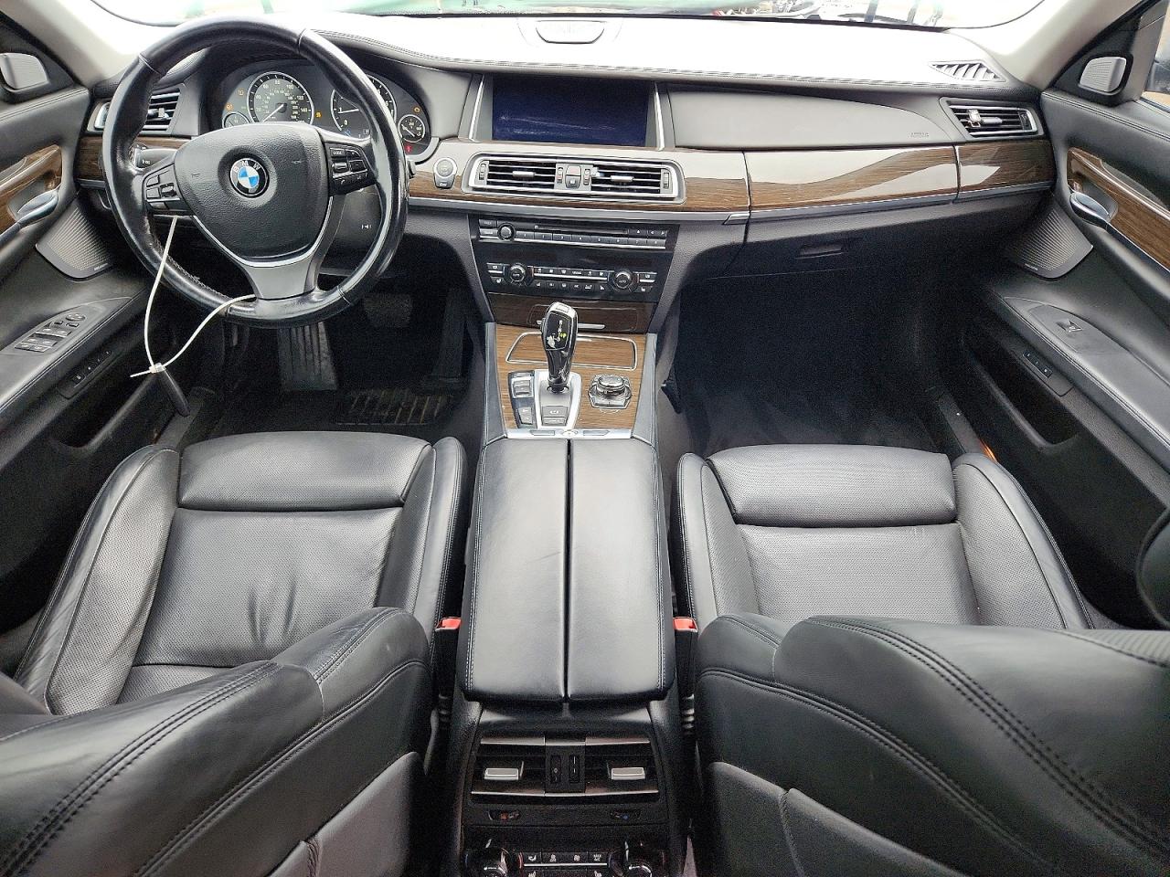 2013 Bmw 750 Lxi Silver vin: WBAYF8C51DDE59060