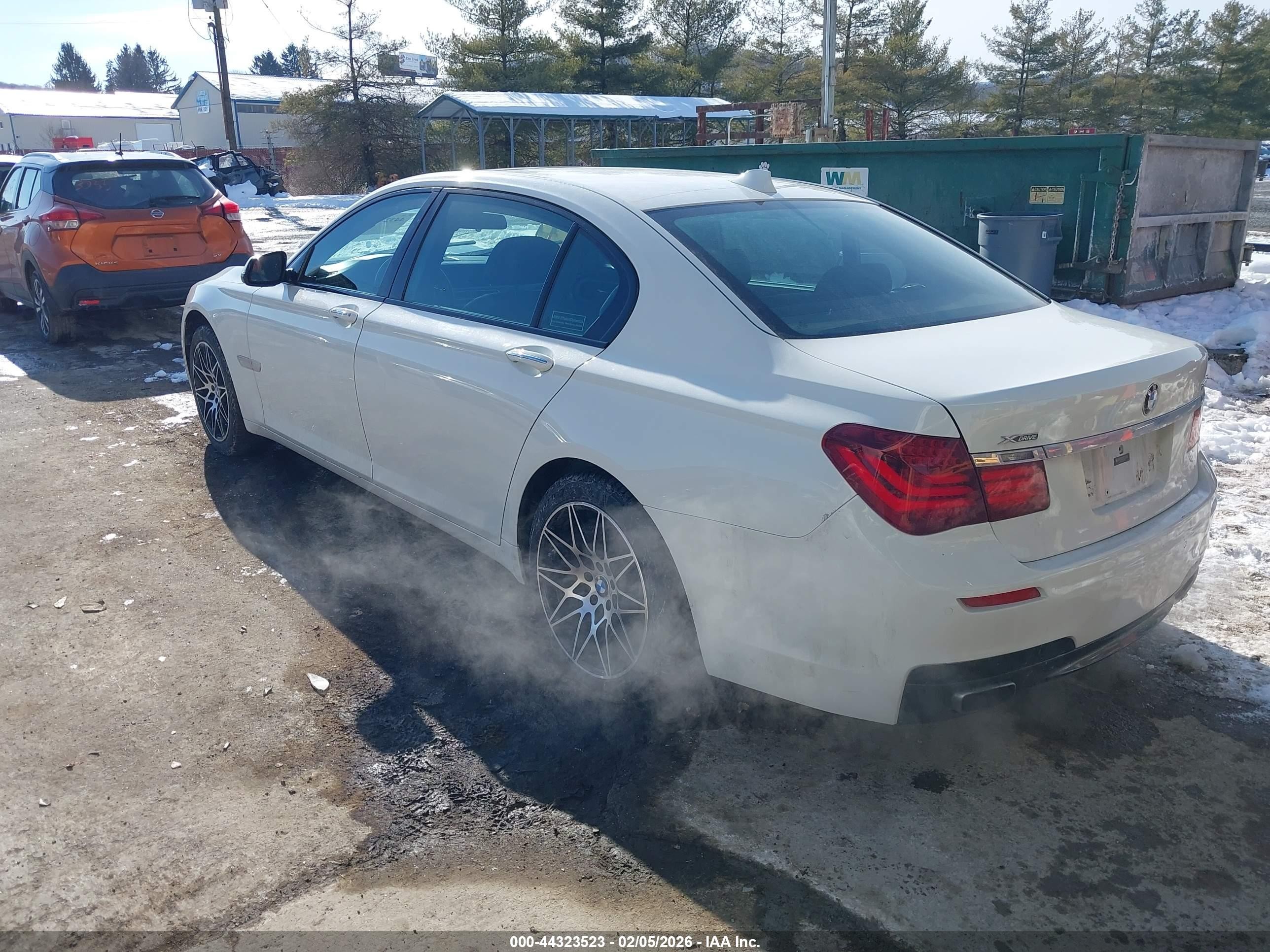 2014 Bmw Alpina B7 Xdrive Белый vin: WBAYF8C51ED652744