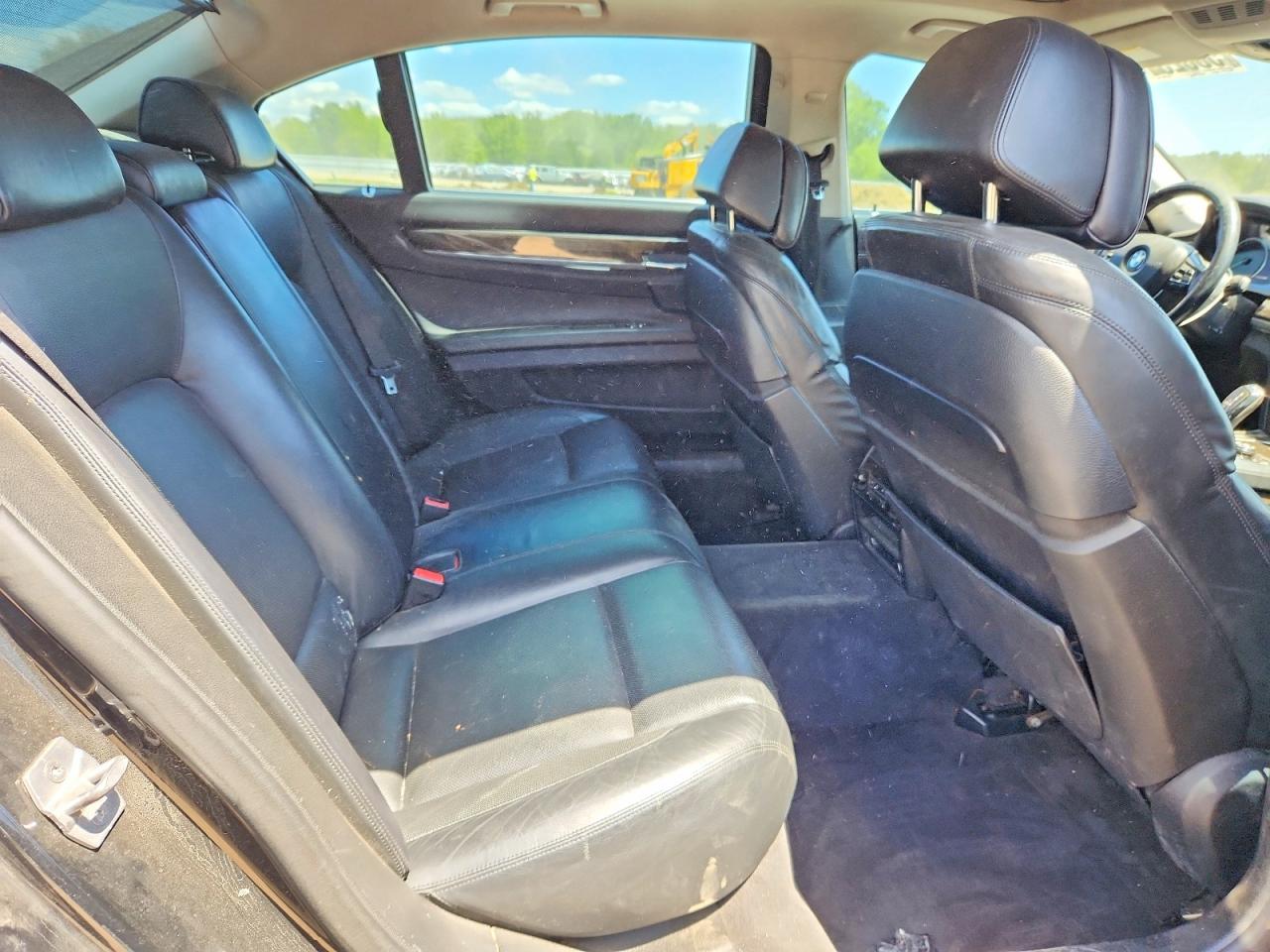 2013 Bmw 750 Lxi Black vin: WBAYF8C52DD140067