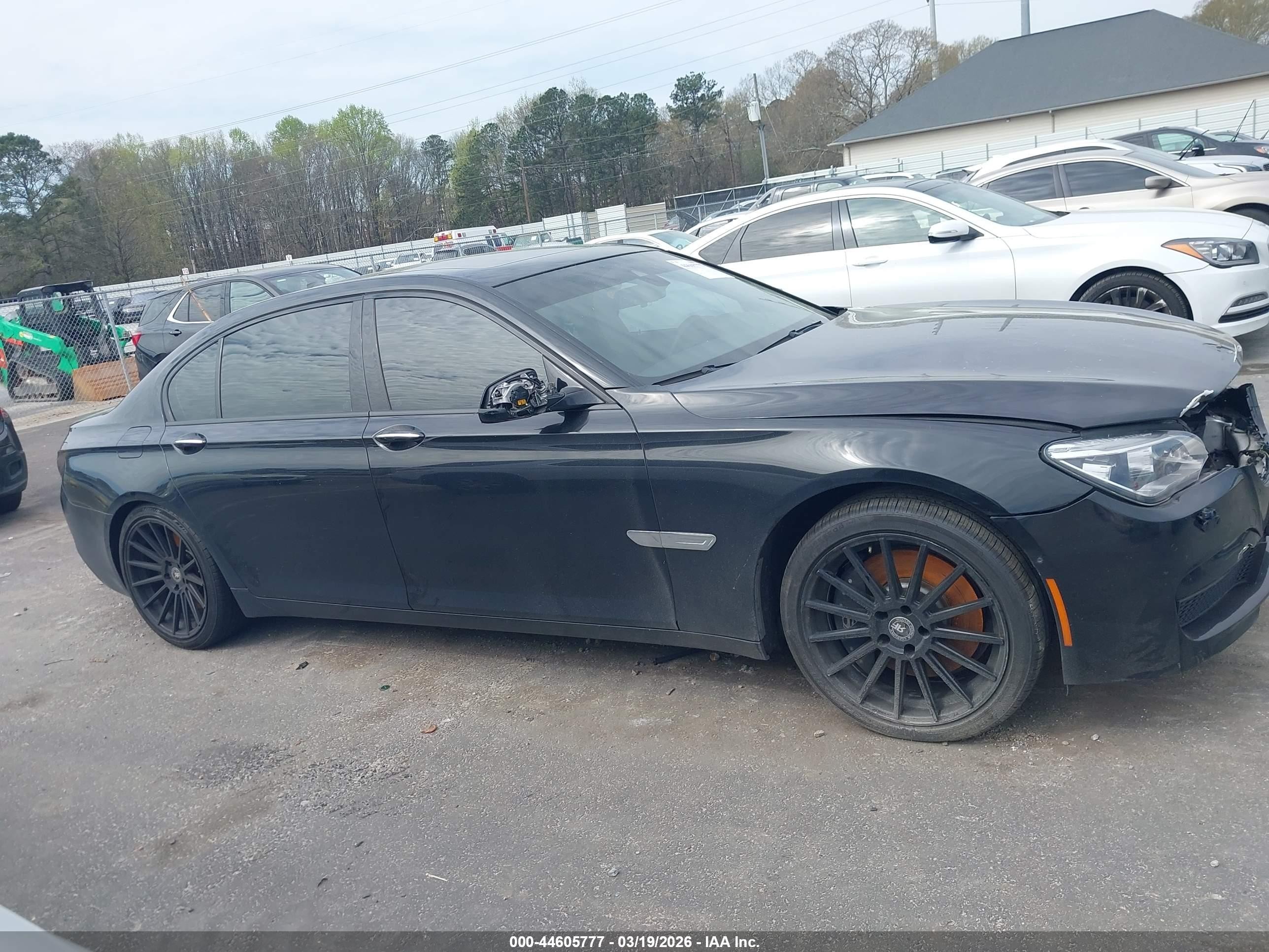 2014 Bmw Alpina B7 Xdrive Black vin: WBAYF8C52ED141947