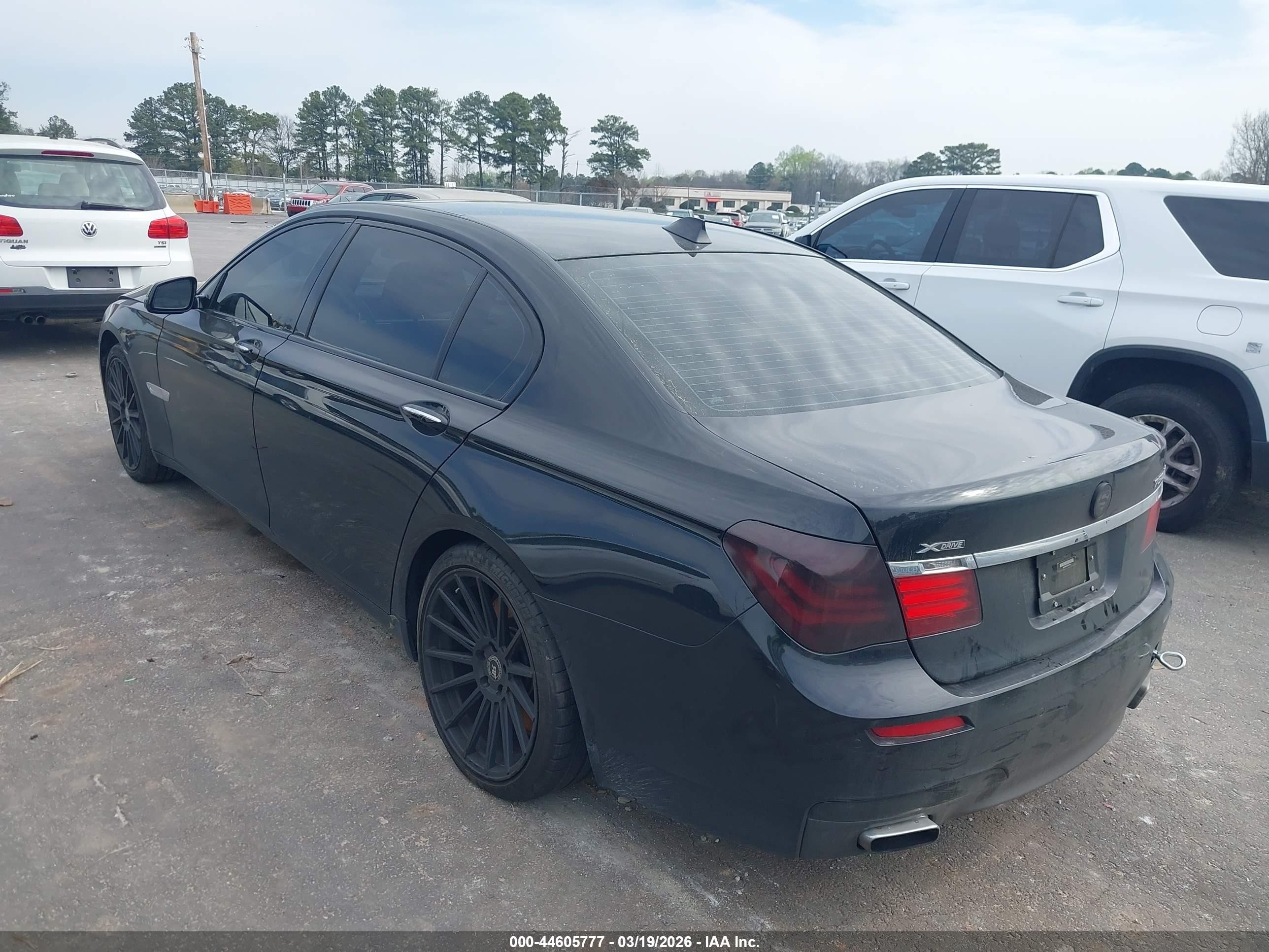 2014 Bmw Alpina B7 Xdrive Black vin: WBAYF8C52ED141947