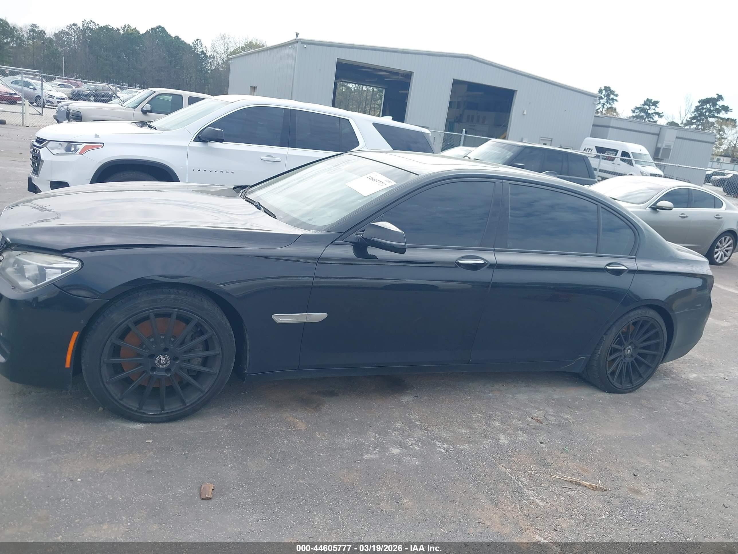 2014 Bmw Alpina B7 Xdrive Black vin: WBAYF8C52ED141947