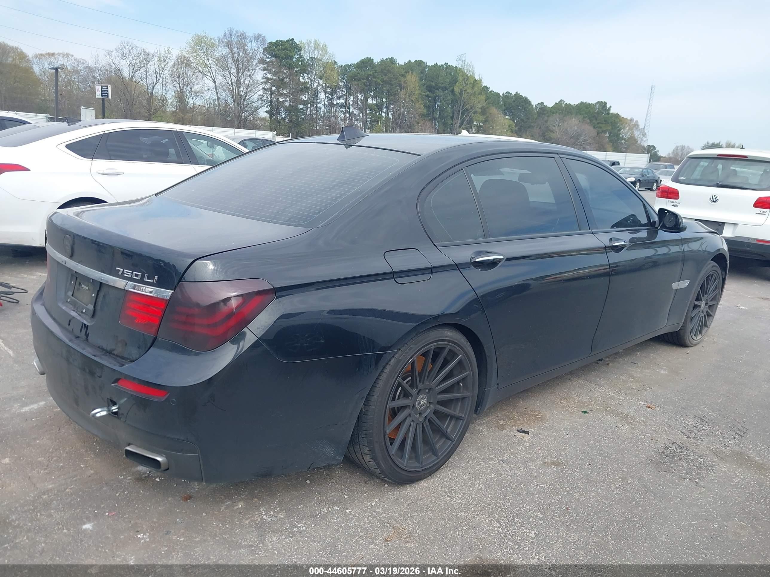 2014 Bmw Alpina B7 Xdrive Black vin: WBAYF8C52ED141947