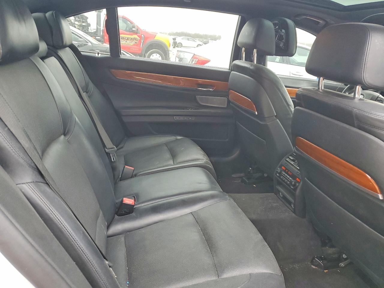2014 Bmw 750 Lxi White vin: WBAYF8C52ED653188