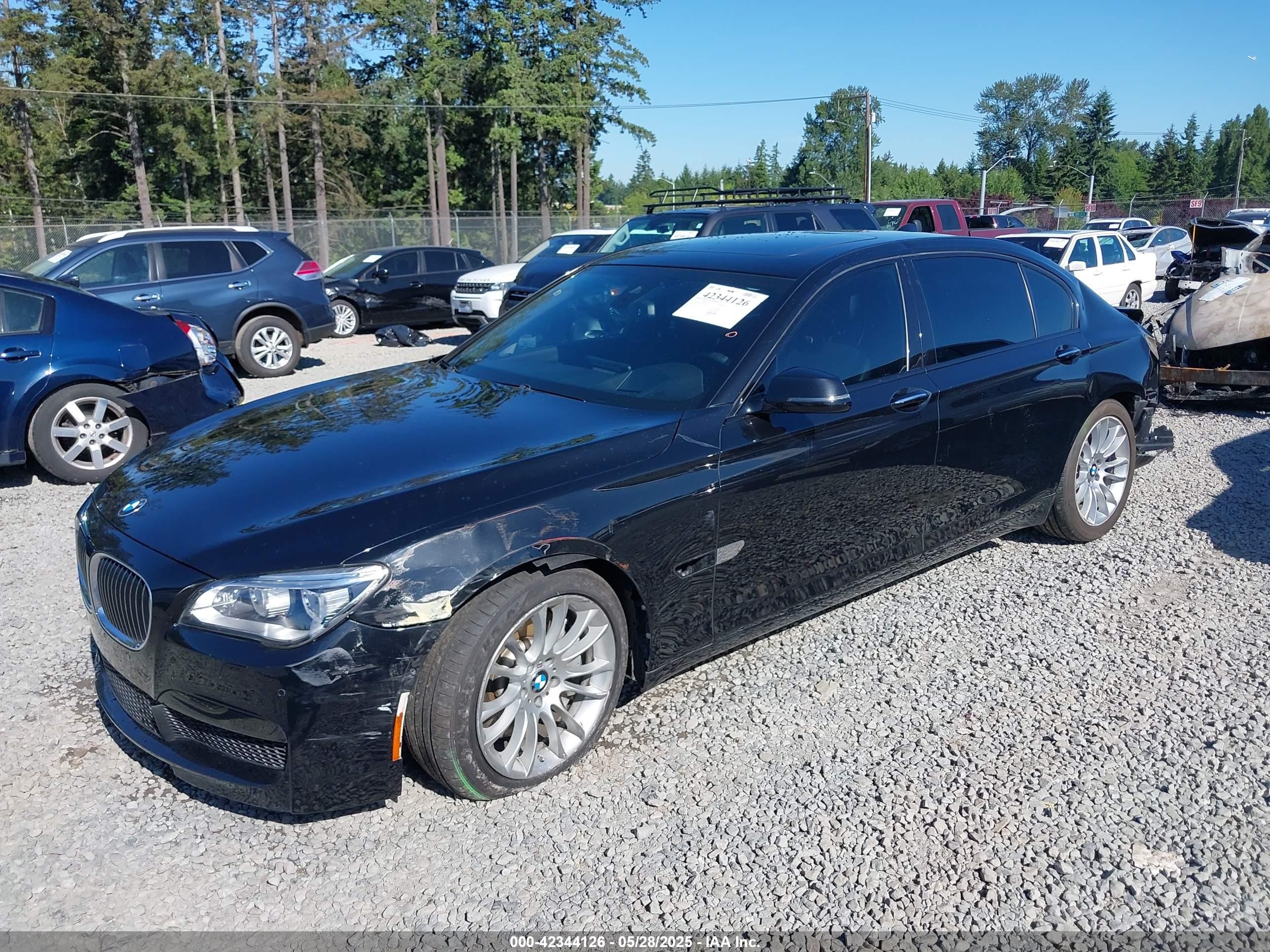 2014 Bmw Alpina B7 Xdrive Black vin: WBAYF8C52ED653210