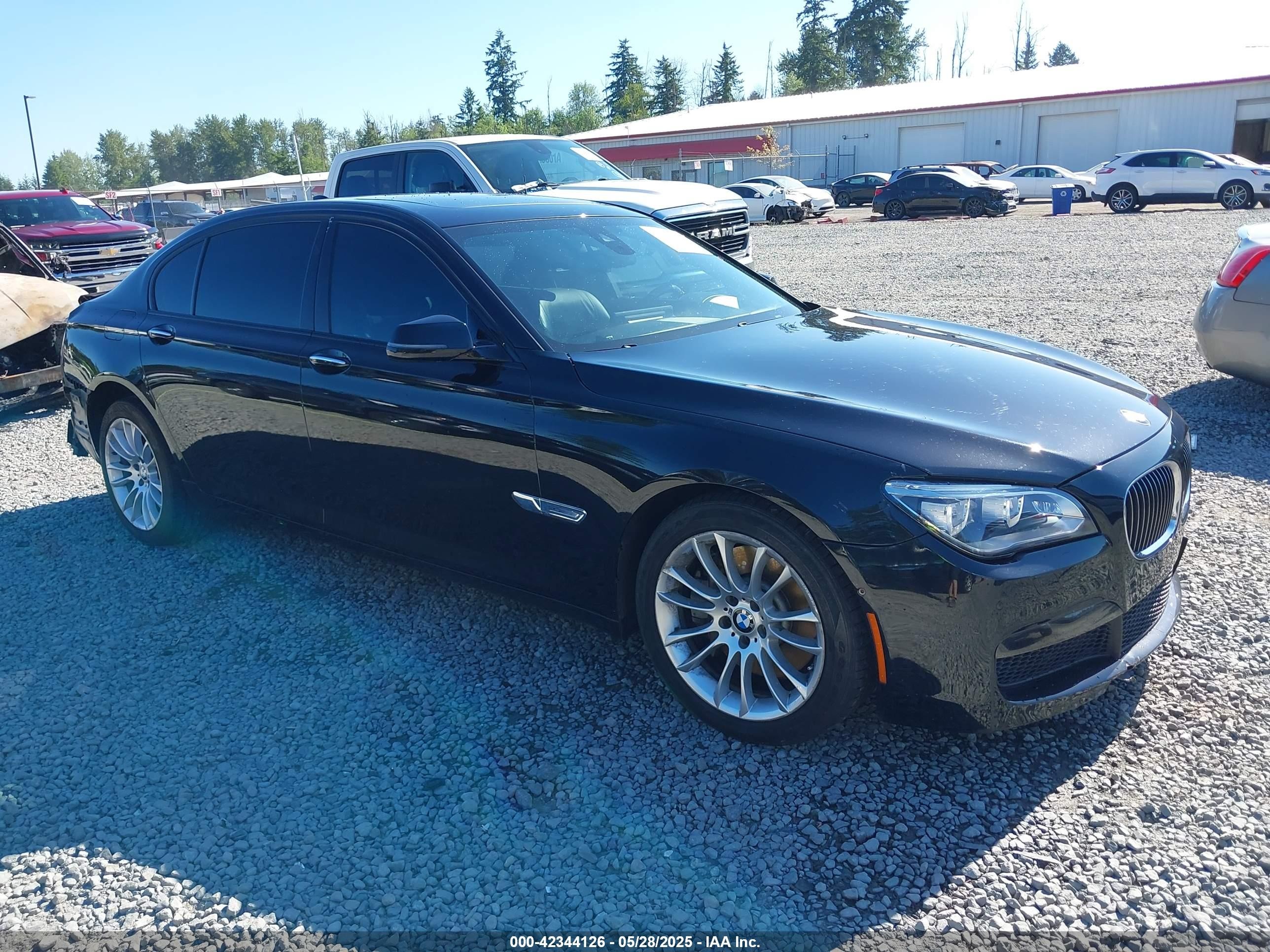 2014 Bmw Alpina B7 Xdrive Black vin: WBAYF8C52ED653210