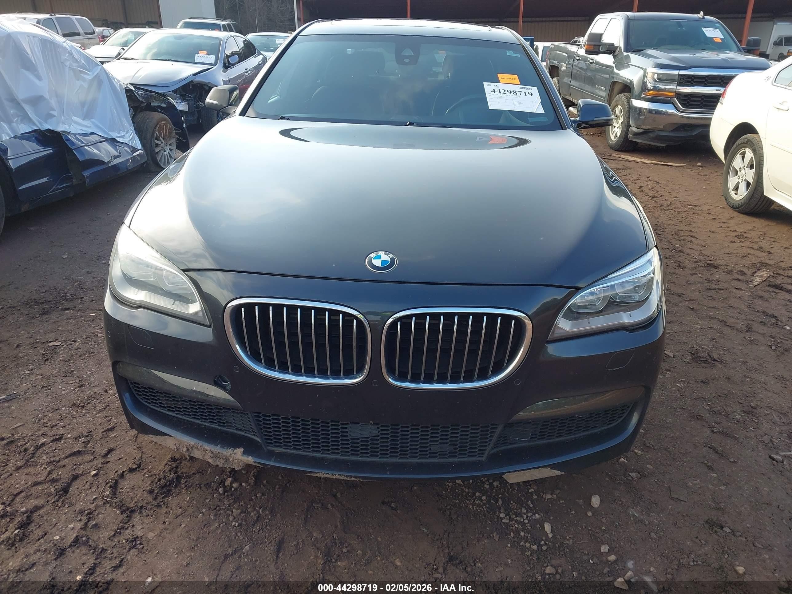 2014 Bmw Alpina B7 Xdrive Черный vin: WBAYF8C52ED653370