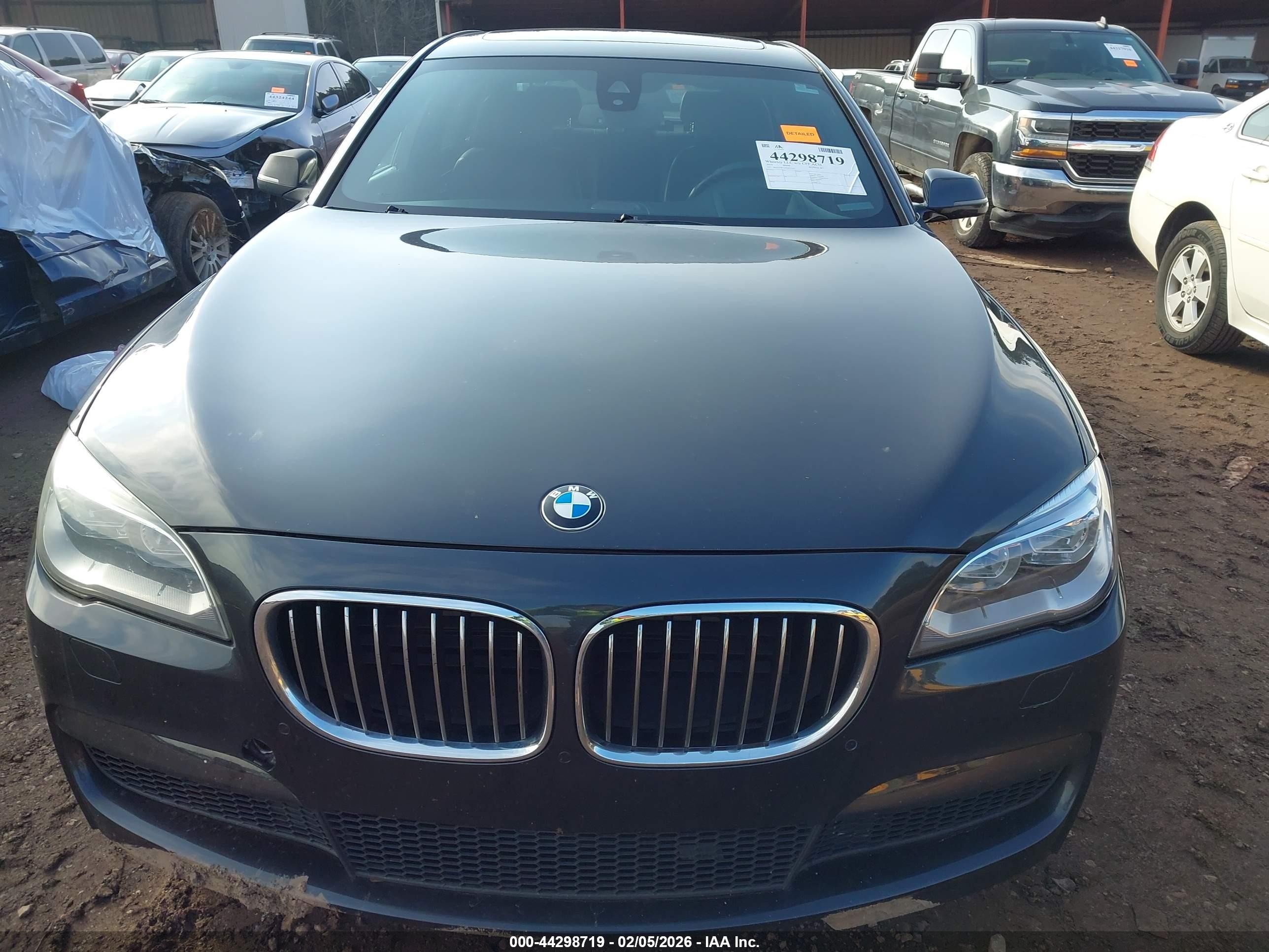 2014 Bmw Alpina B7 Xdrive Черный vin: WBAYF8C52ED653370