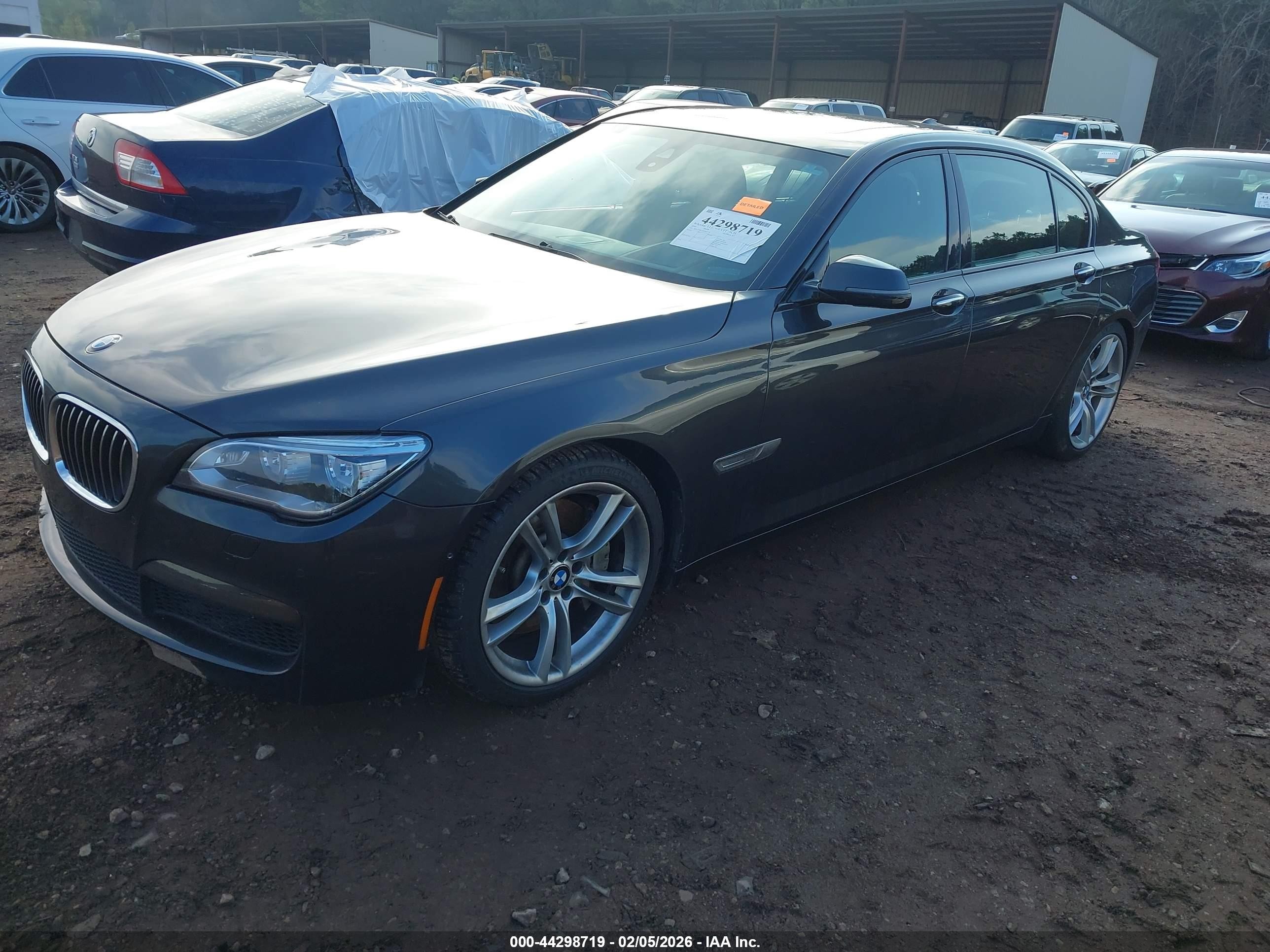 2014 Bmw Alpina B7 Xdrive Черный vin: WBAYF8C52ED653370
