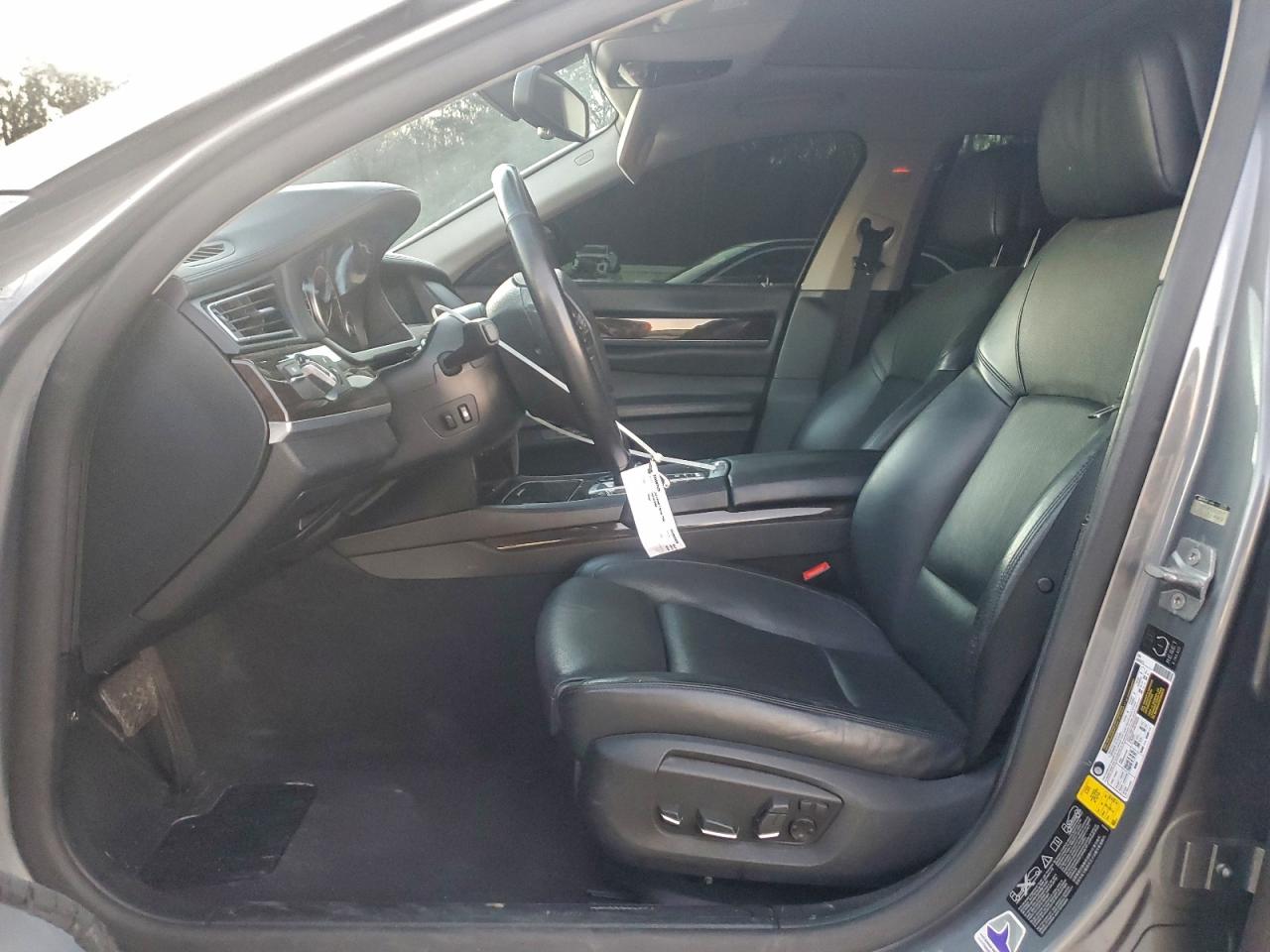2013 Bmw 750 Lxi Gray vin: WBAYF8C53DD139879