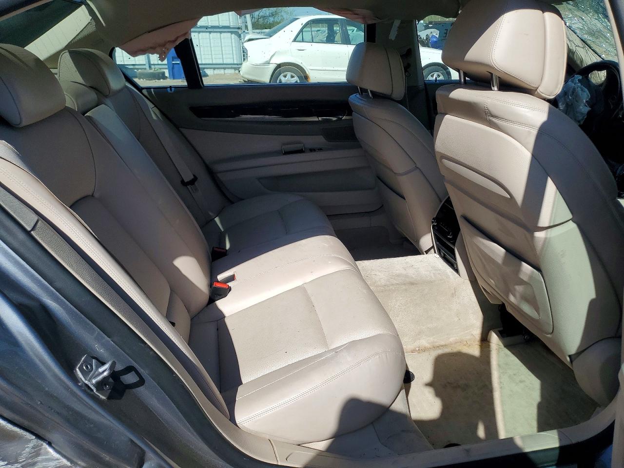 2013 Bmw 750 Lxi Gray vin: WBAYF8C53DD140398