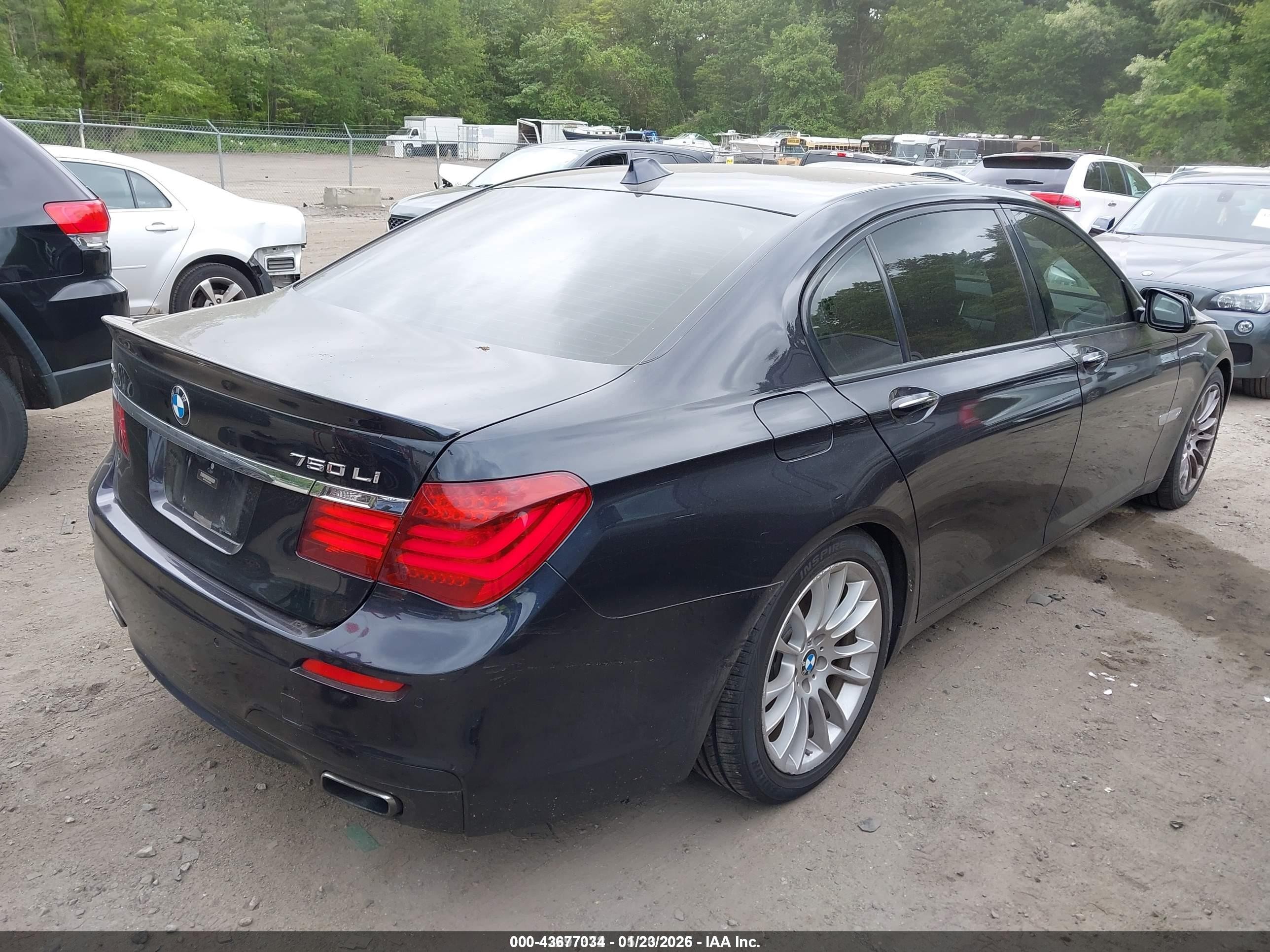 2014 Bmw Alpina B7 Xdrive Синий vin: WBAYF8C53ED652955