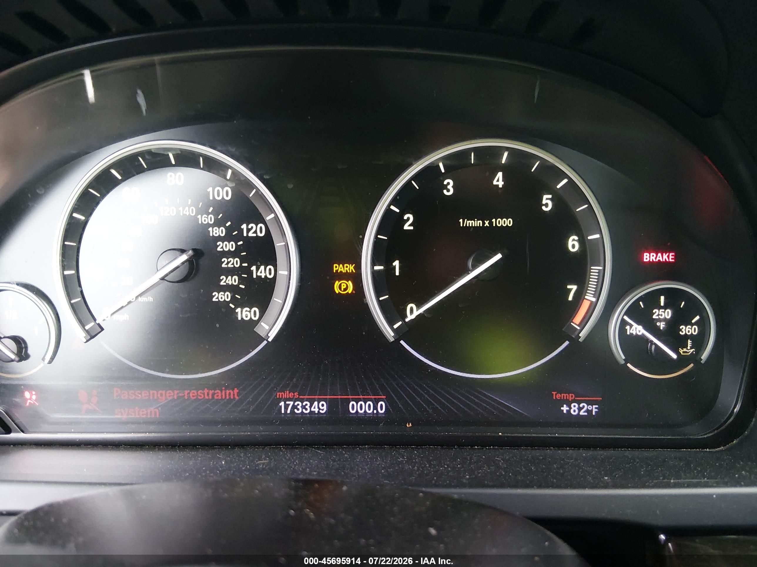 2013 Bmw 750li Xdrive Black vin: WBAYF8C54DDE59358
