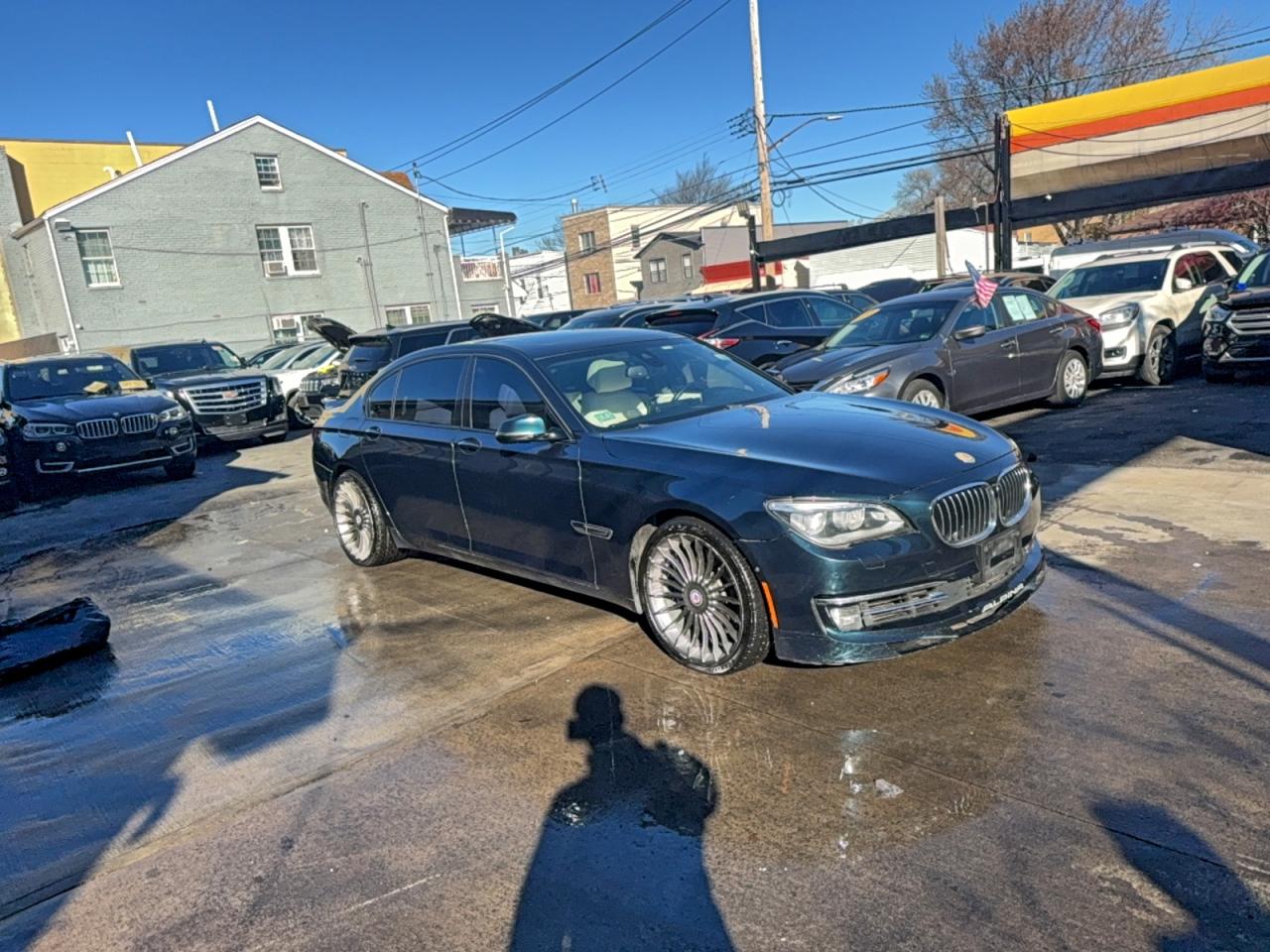 2014 Bmw Alpina B7 Green vin: WBAYF8C54EDS17443