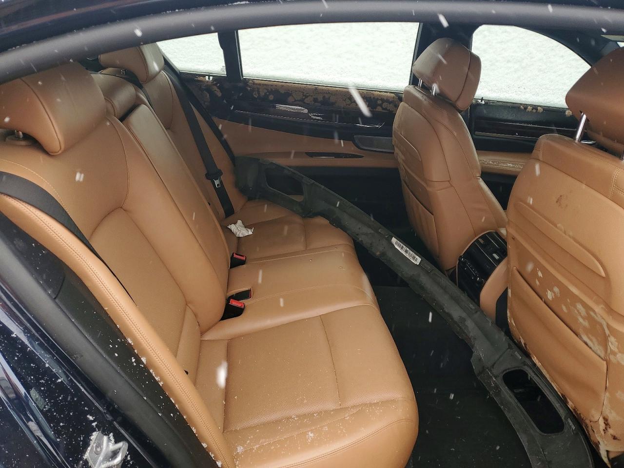 2013 Bmw 750 Lxi Синий vin: WBAYF8C55DD140385