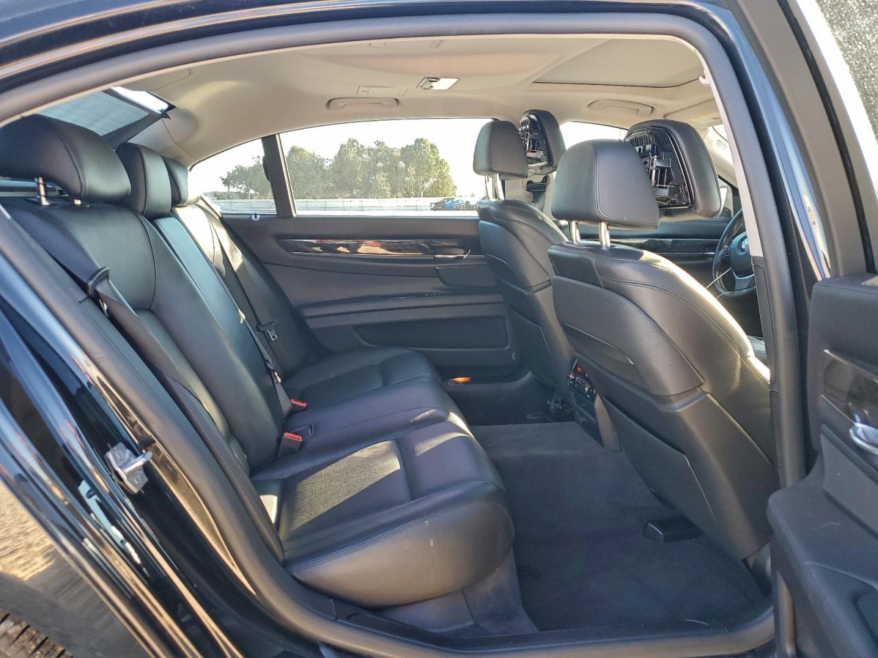 2014 Bmw 750 Lxi Black vin: WBAYF8C55ED141764