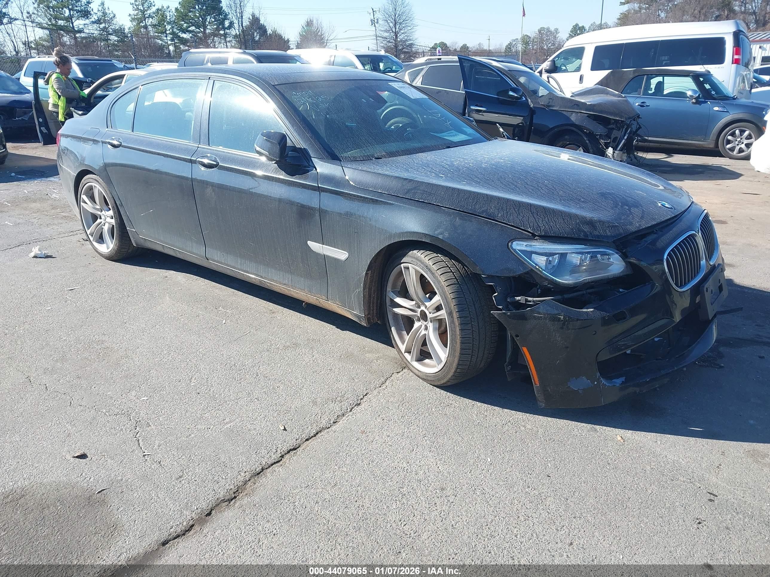 2014 Bmw Alpina B7 Xdrive Черный vin: WBAYF8C55ED142686