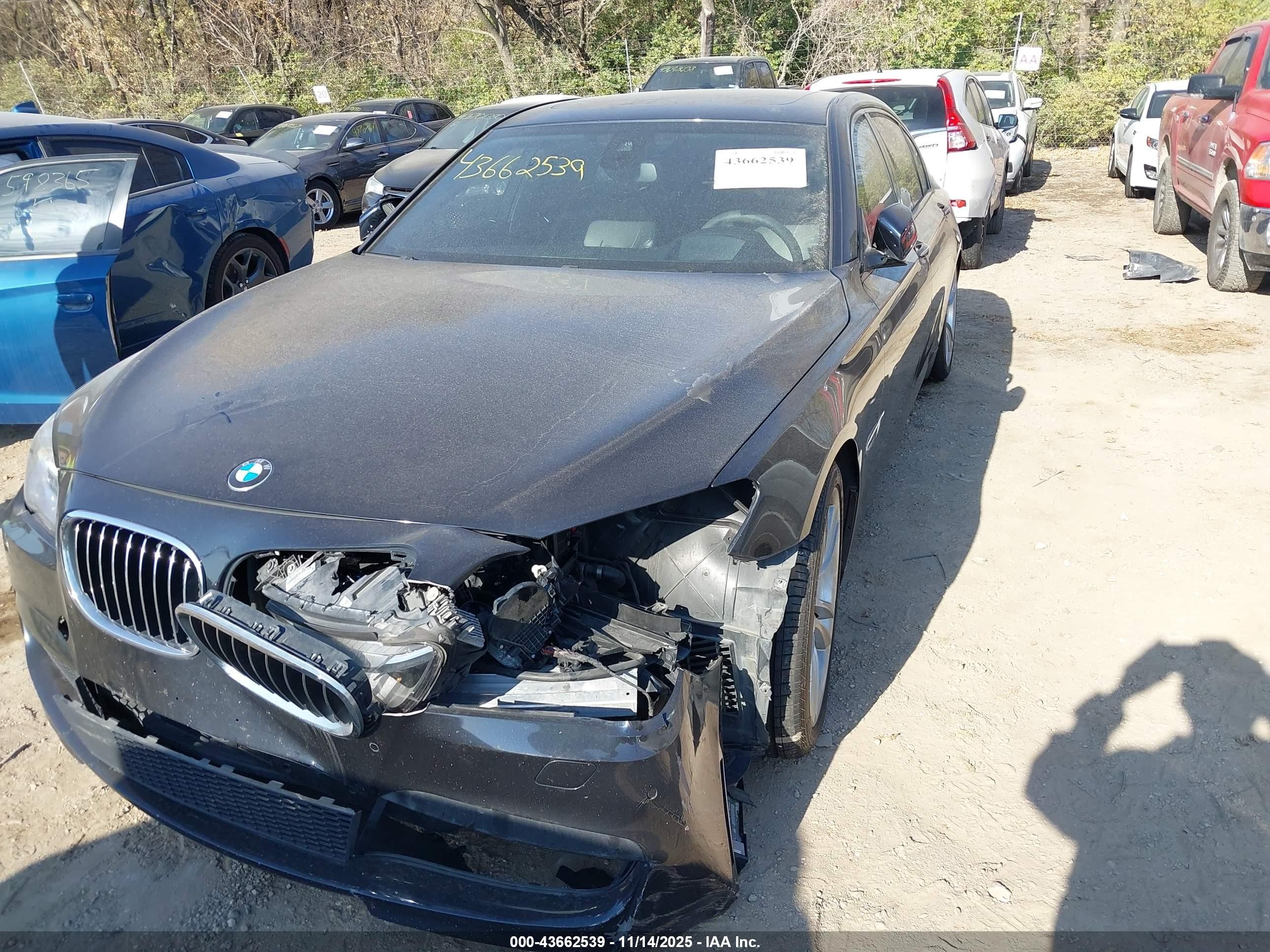 2014 Bmw Alpina B7 Xdrive Черный vin: WBAYF8C55ED653668