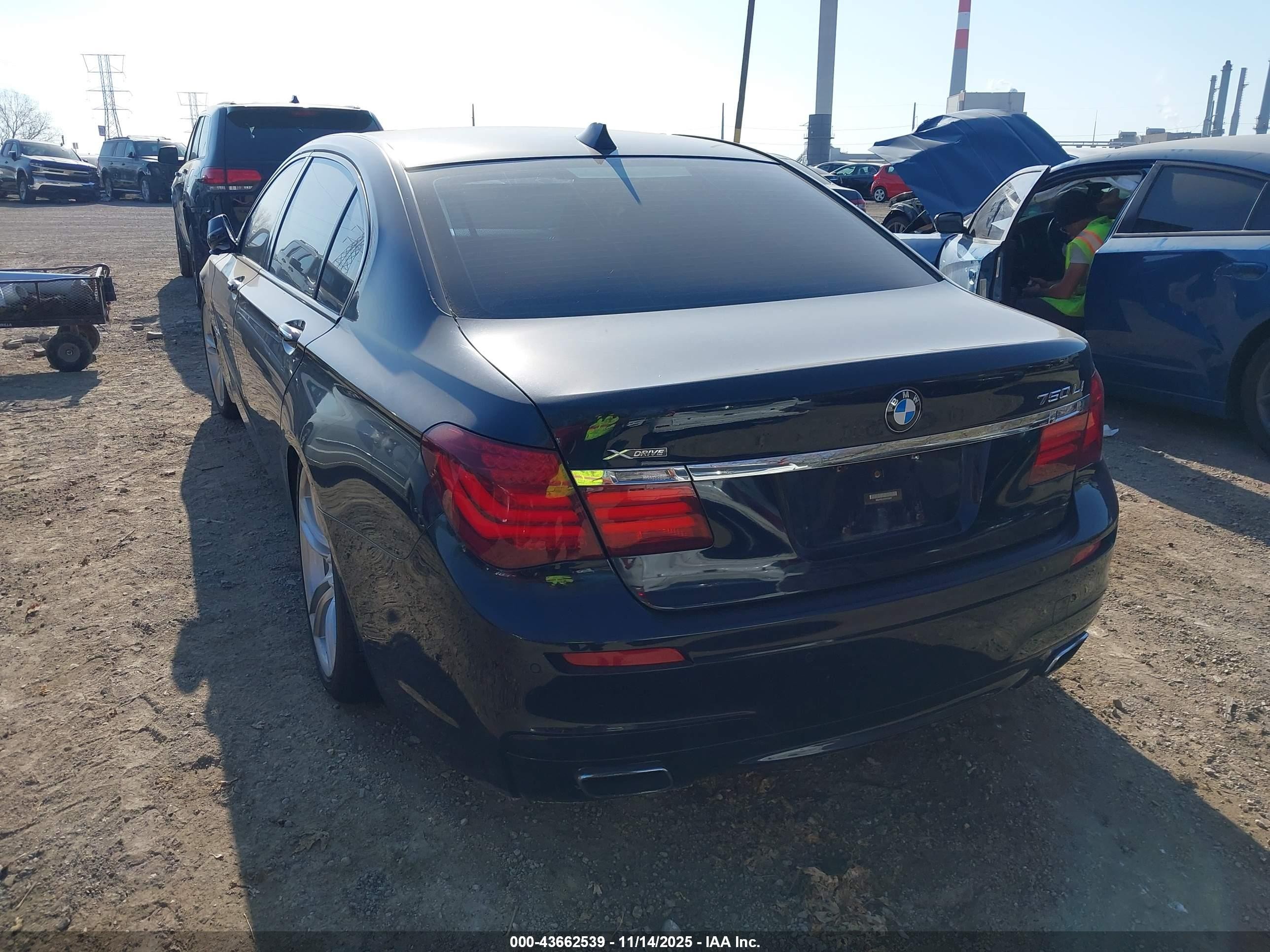 2014 Bmw Alpina B7 Xdrive Черный vin: WBAYF8C55ED653668