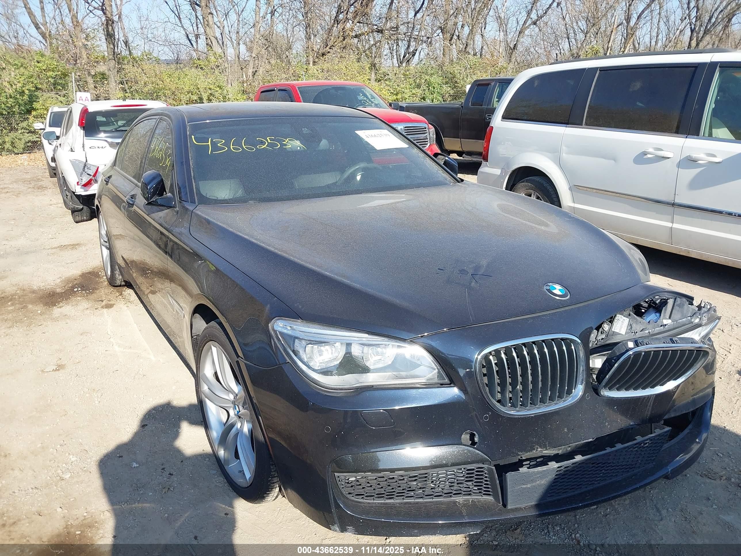 2014 Bmw Alpina B7 Xdrive Черный vin: WBAYF8C55ED653668