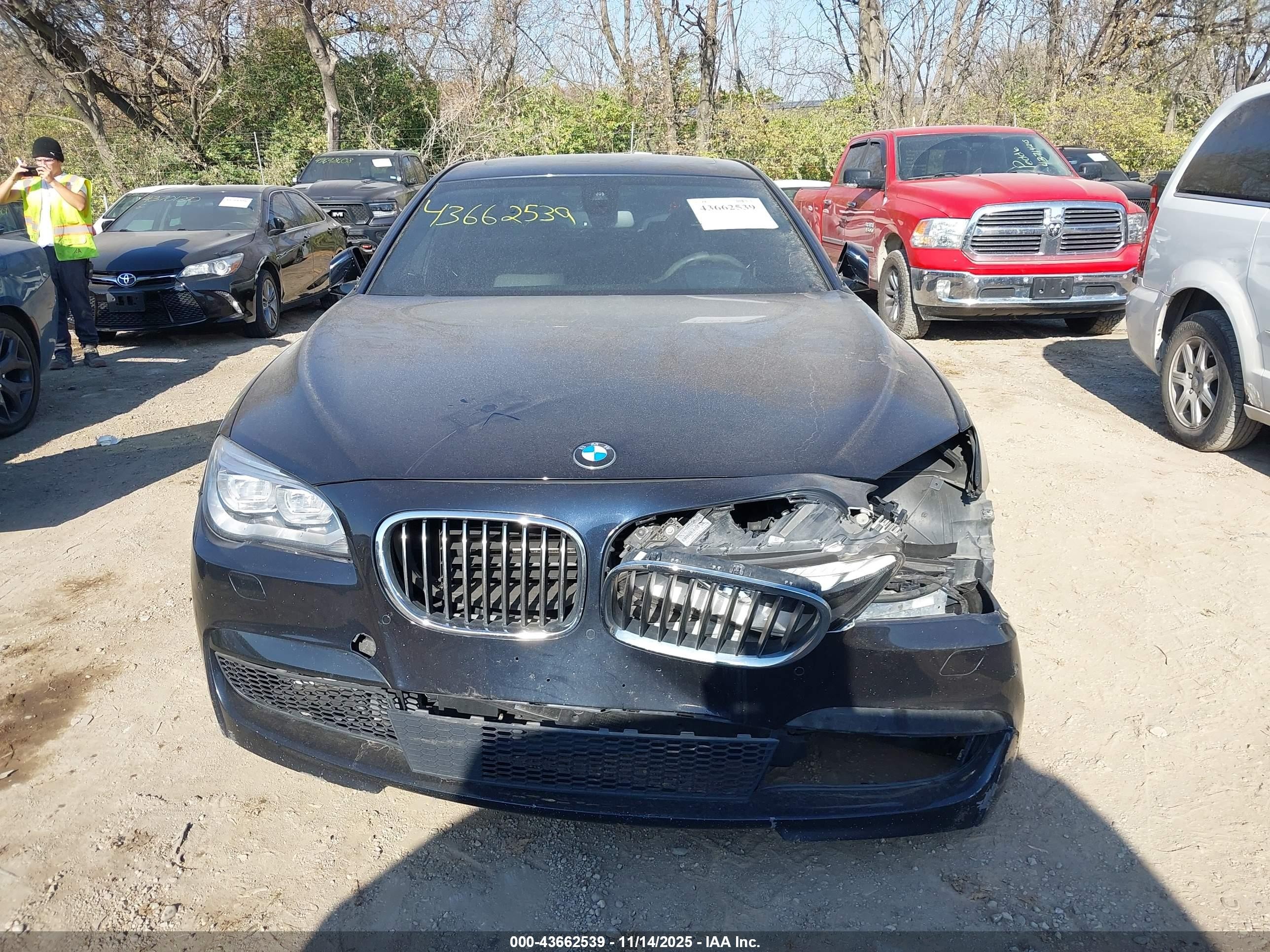 2014 Bmw Alpina B7 Xdrive Черный vin: WBAYF8C55ED653668