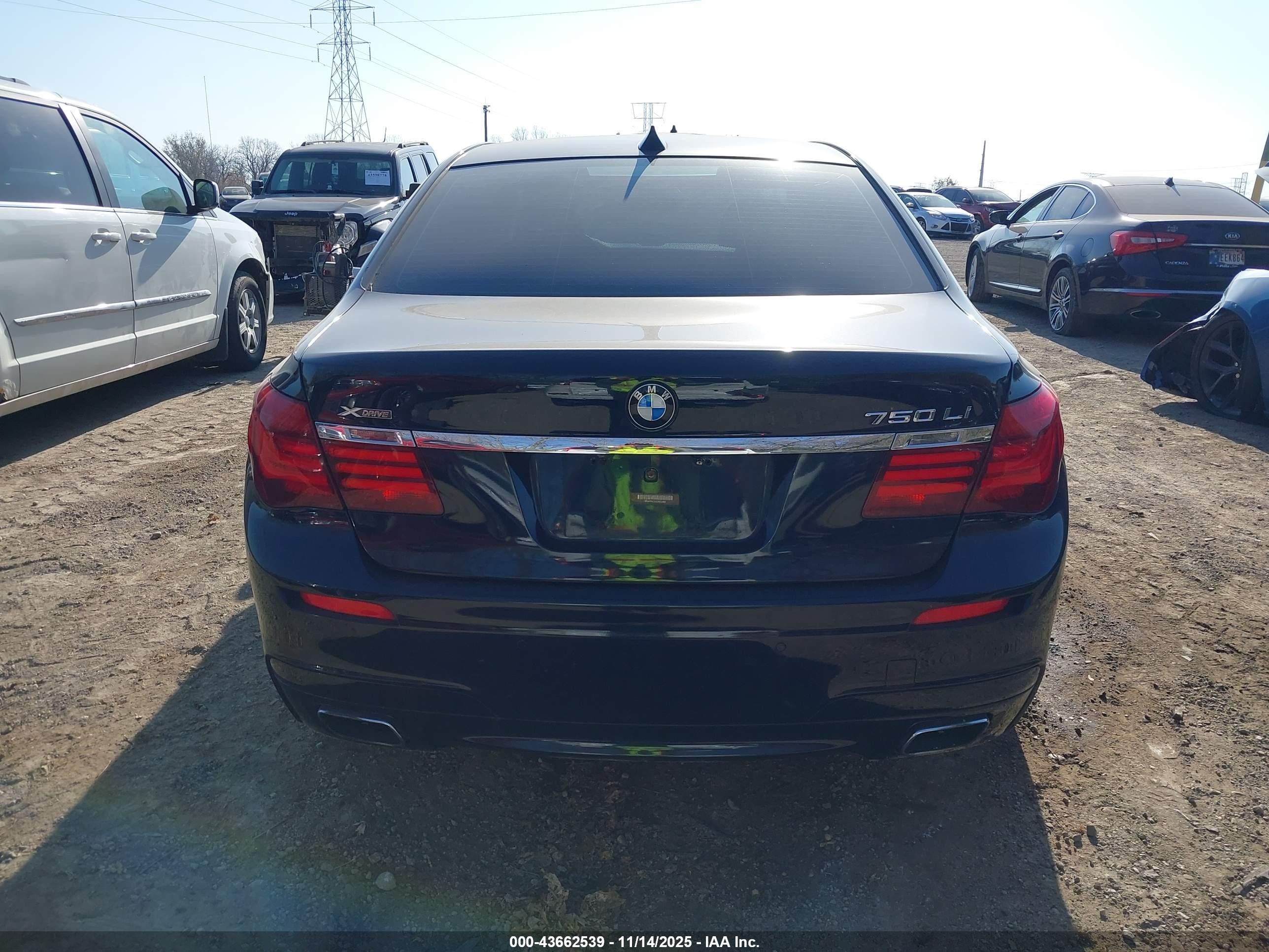 2014 Bmw Alpina B7 Xdrive Черный vin: WBAYF8C55ED653668