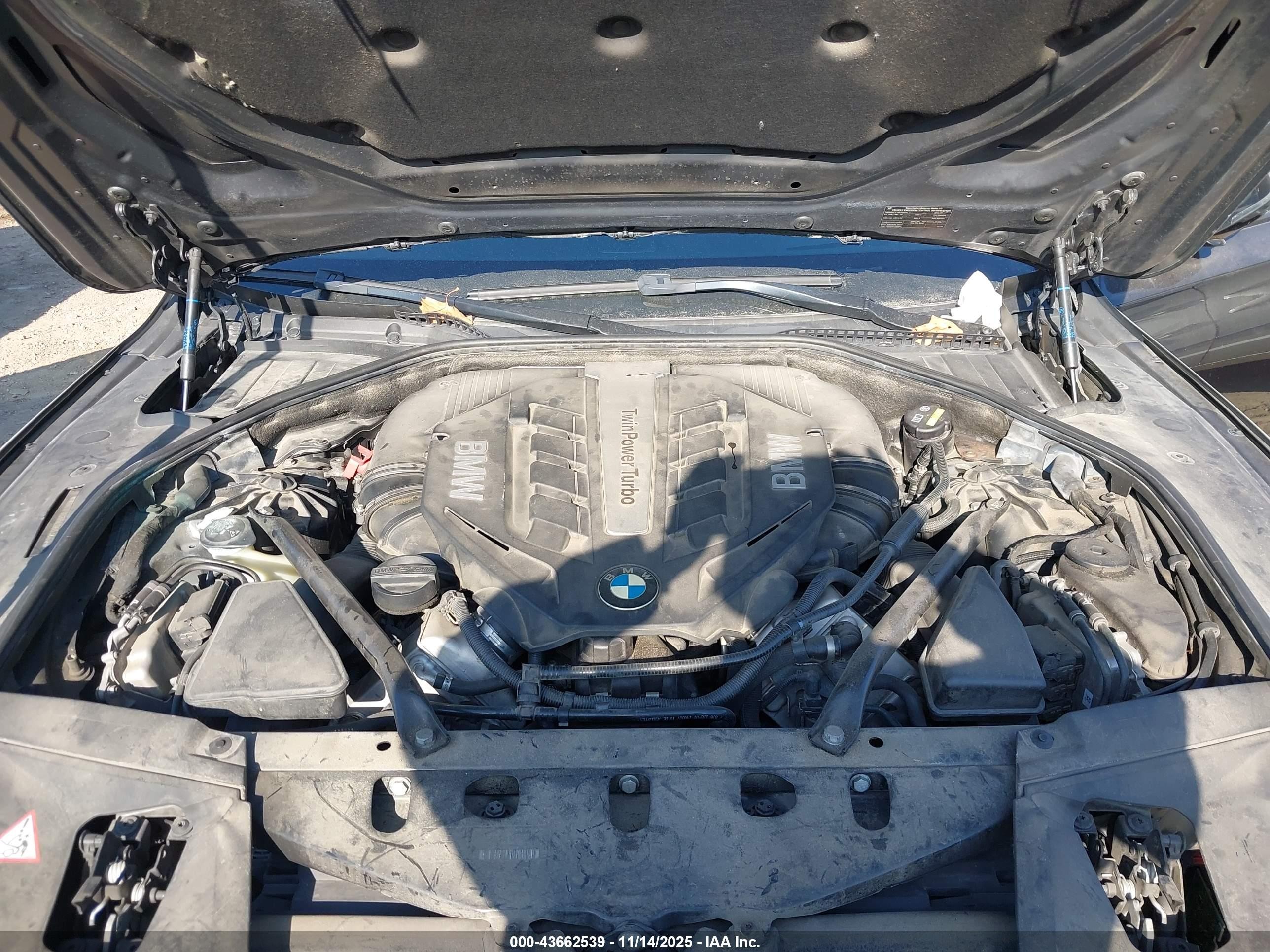 2014 Bmw Alpina B7 Xdrive Черный vin: WBAYF8C55ED653668