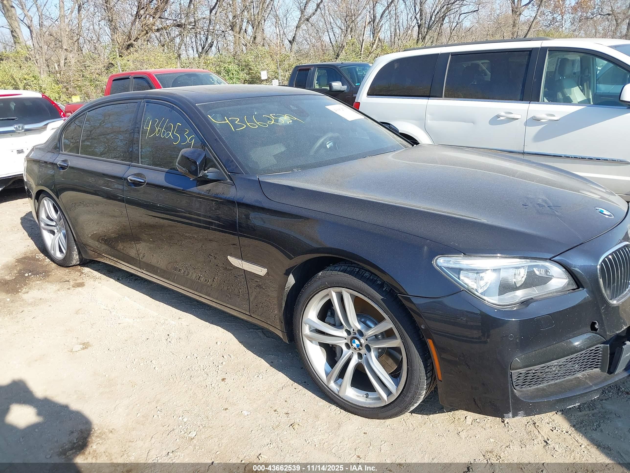 2014 Bmw Alpina B7 Xdrive Черный vin: WBAYF8C55ED653668