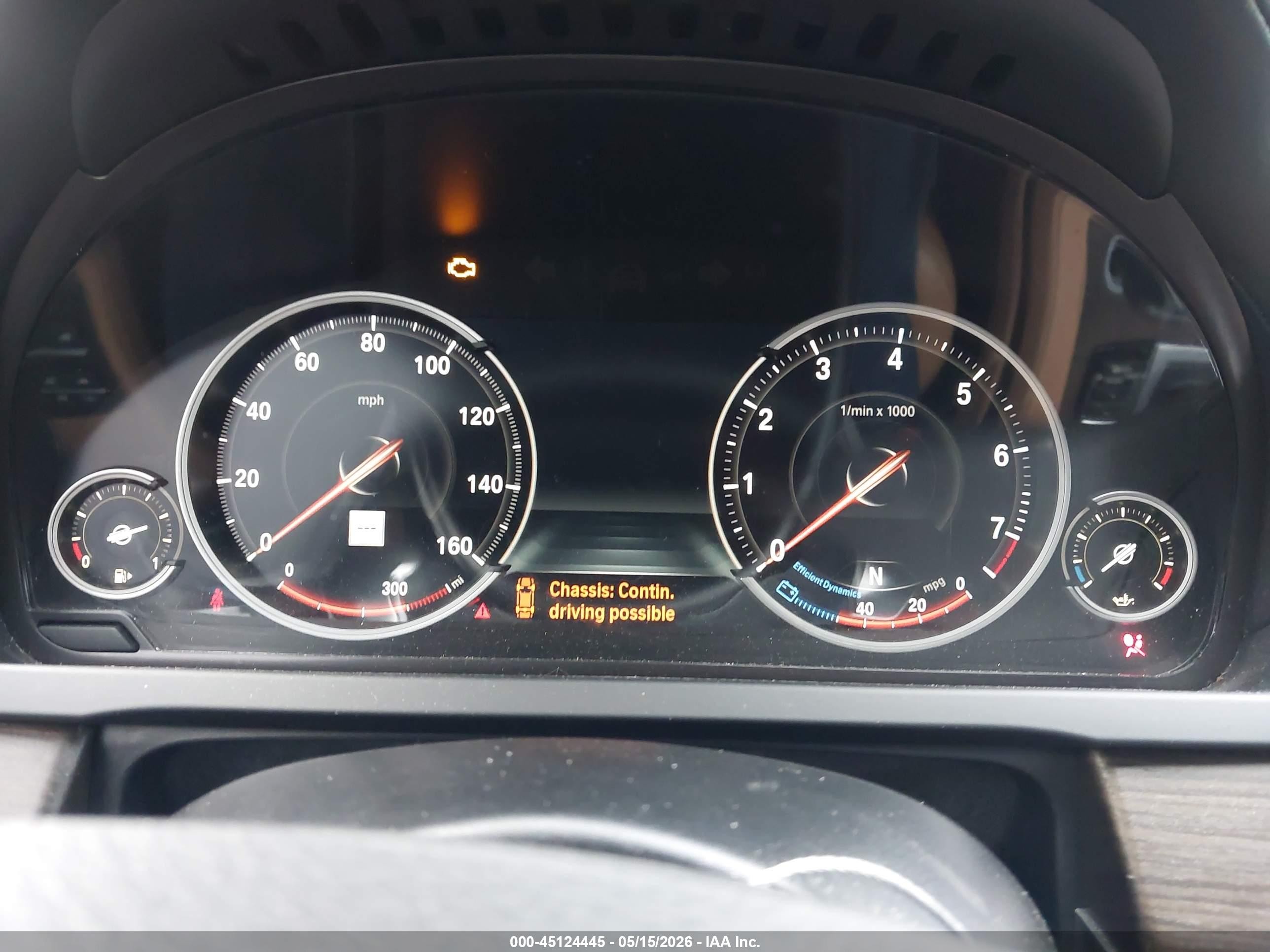 2015 Bmw 750li Xdrive Black vin: WBAYF8C55FD654031