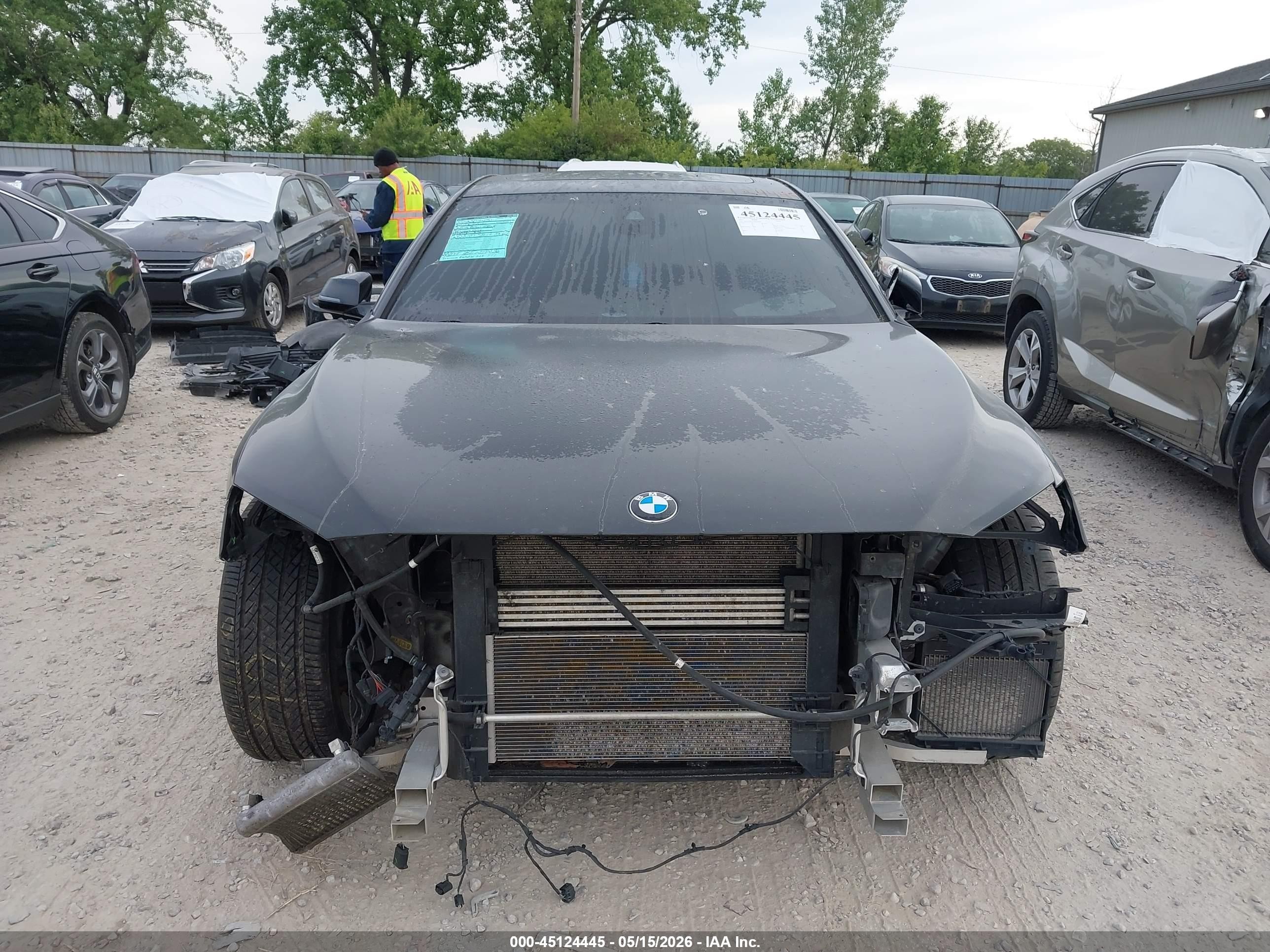 2015 Bmw 750li Xdrive Black vin: WBAYF8C55FD654031