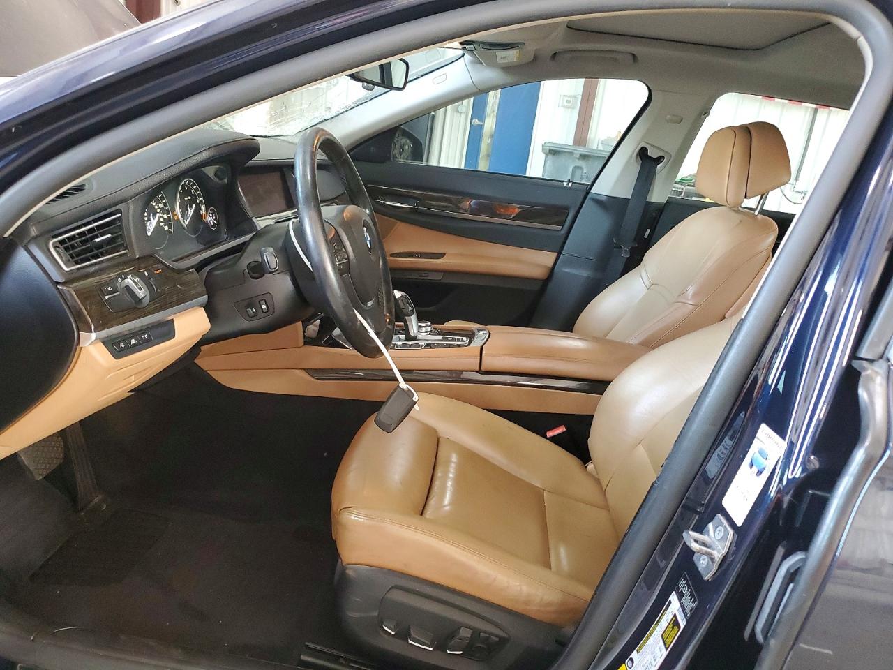 2013 Bmw 750 Lxi Blue vin: WBAYF8C56DDE59328