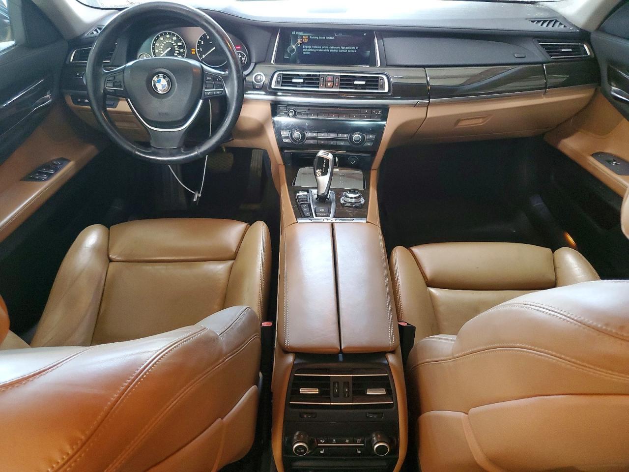 2013 Bmw 750 Lxi Blue vin: WBAYF8C56DDE59328