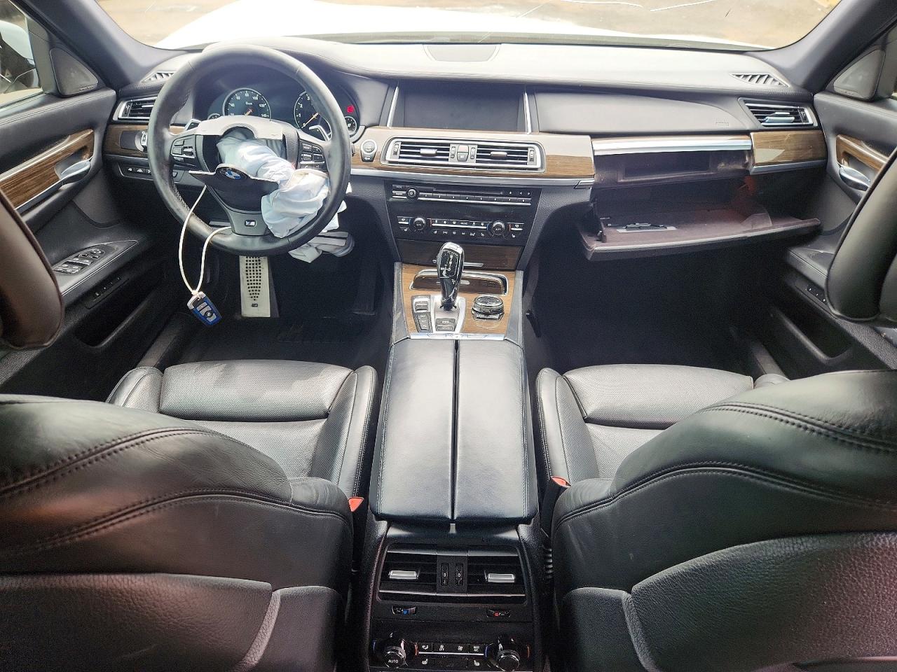 2014 Bmw 750 Lxi White vin: WBAYF8C56ED141806