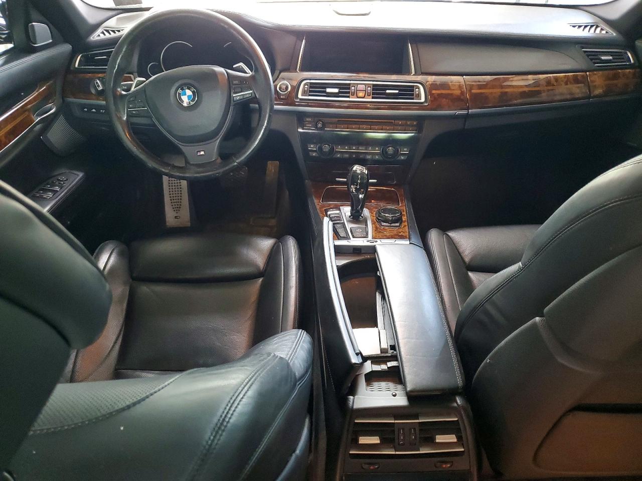 2014 Bmw 750 Lxi White vin: WBAYF8C56ED653355