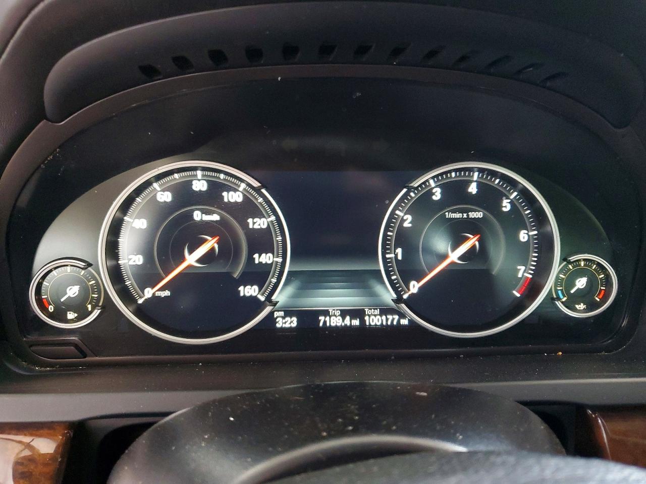 2014 Bmw 750 Lxi White vin: WBAYF8C56ED653355