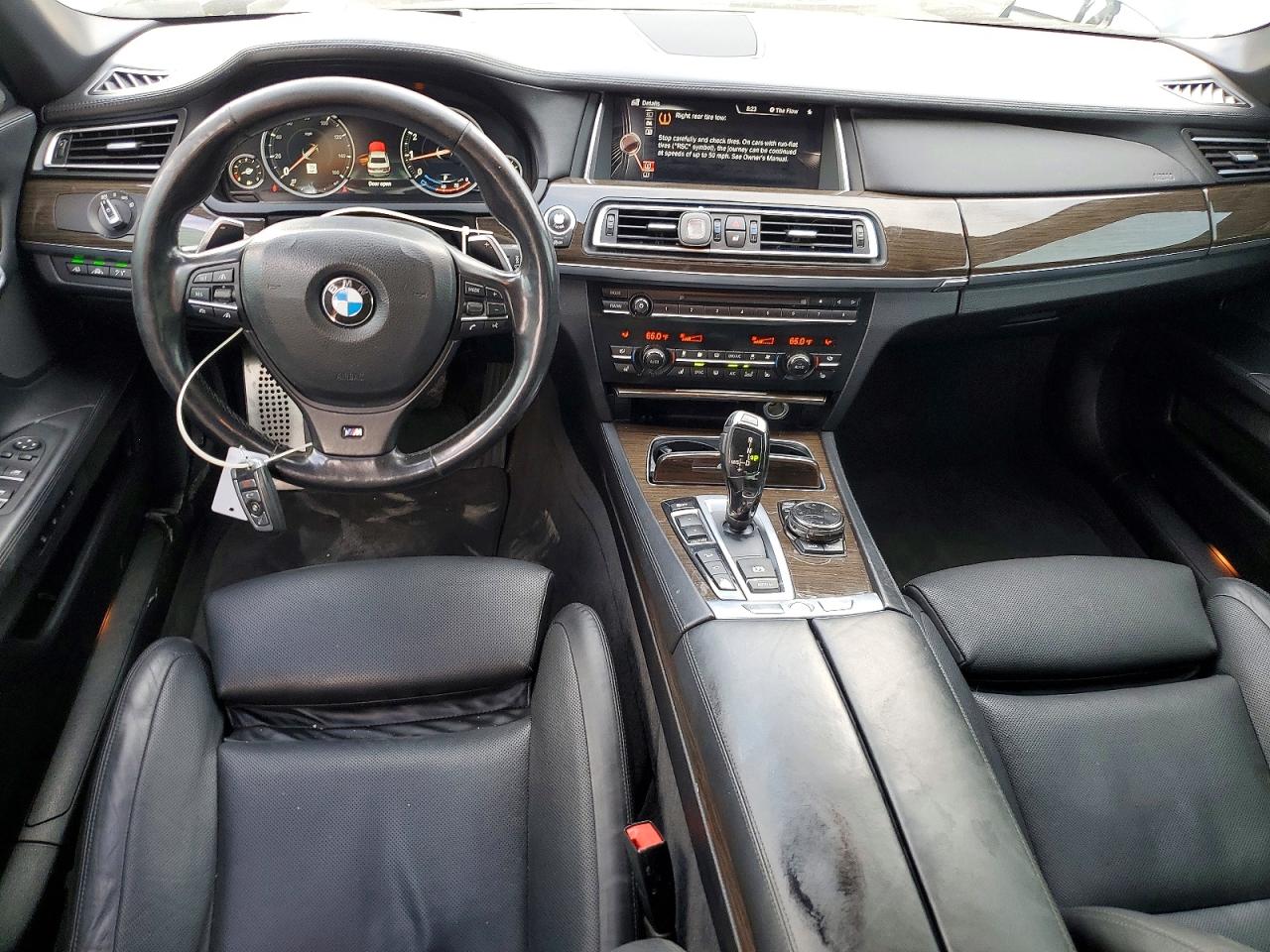 2015 Bmw 750 Lxi Gray vin: WBAYF8C56FD654264