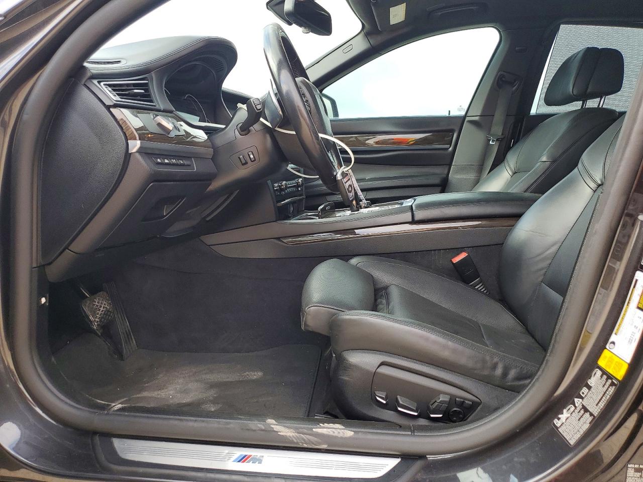 2015 Bmw 750 Lxi Gray vin: WBAYF8C56FD654264