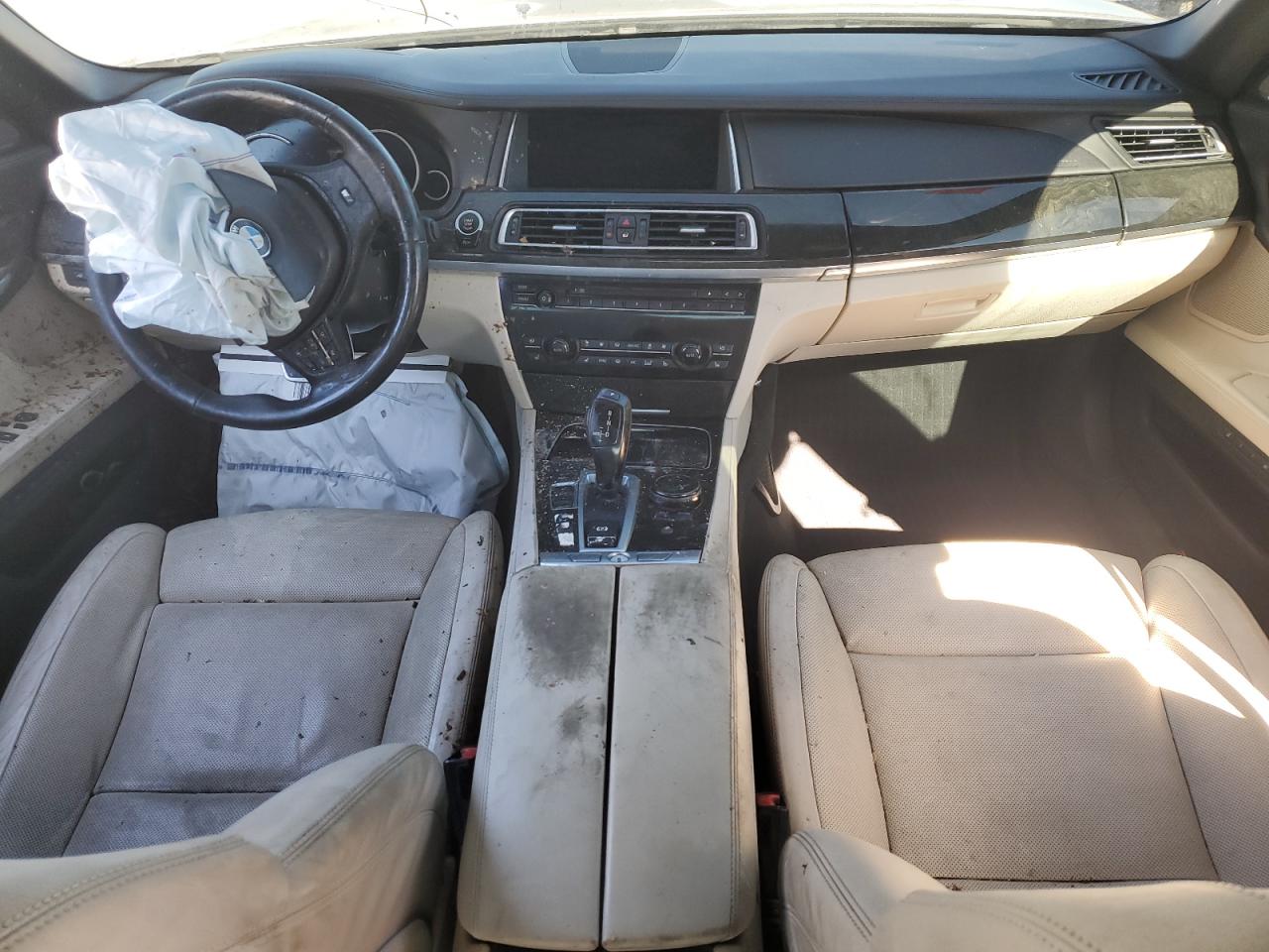 2015 Bmw 750 Lxi Silver vin: WBAYF8C56FD654829