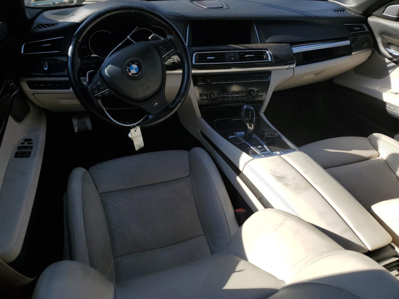 2015 Bmw 750 Lxi Blue vin: WBAYF8C56FD654880