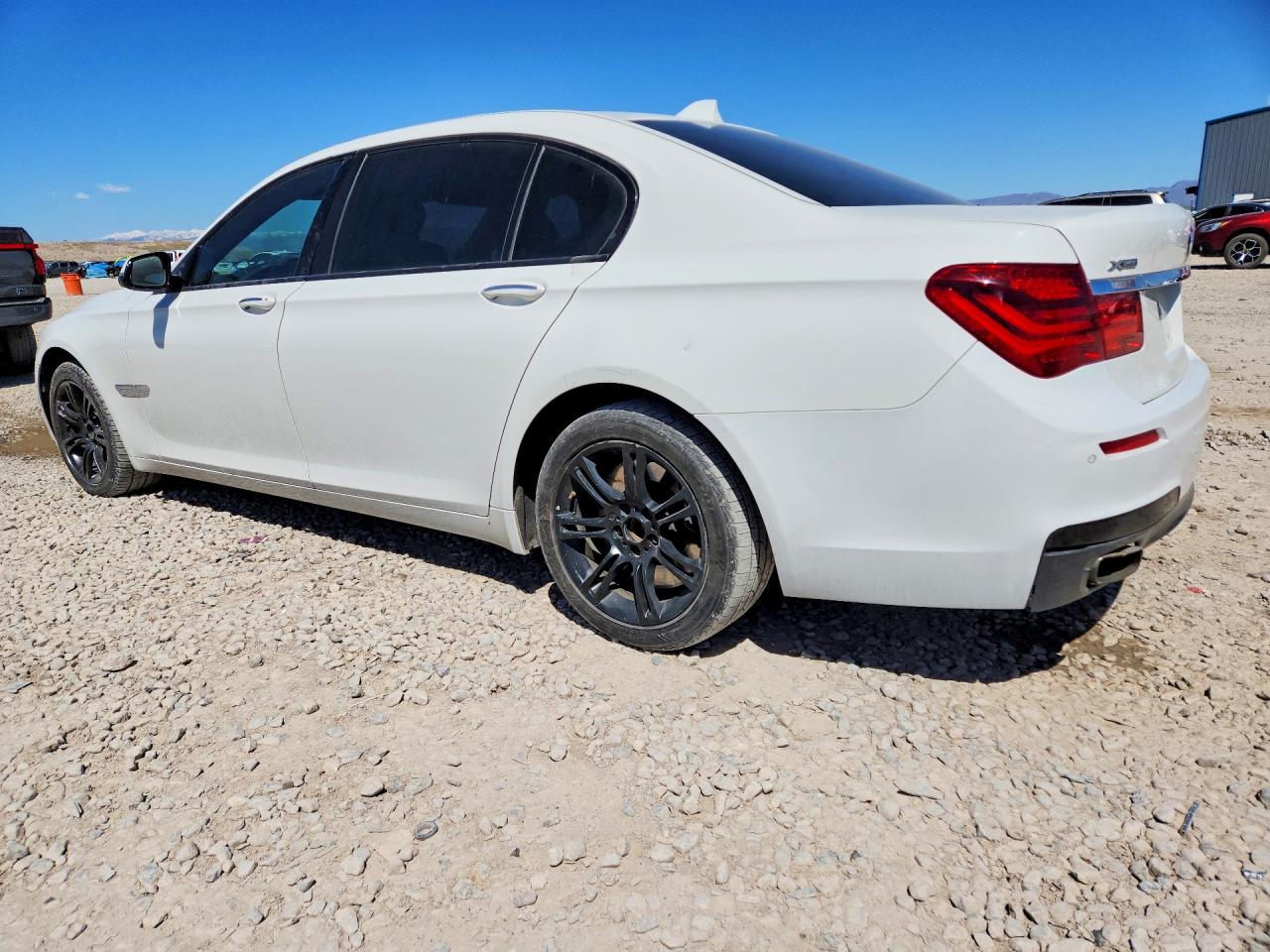 2013 Bmw 750 Lxi White vin: WBAYF8C57DD140596