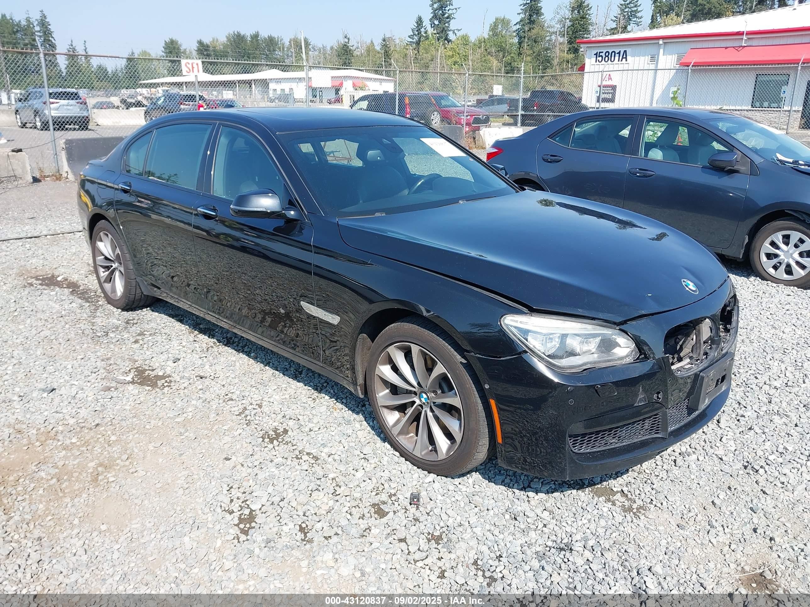 2014 Bmw Alpina B7 Xdrive Черный vin: WBAYF8C57ED141832