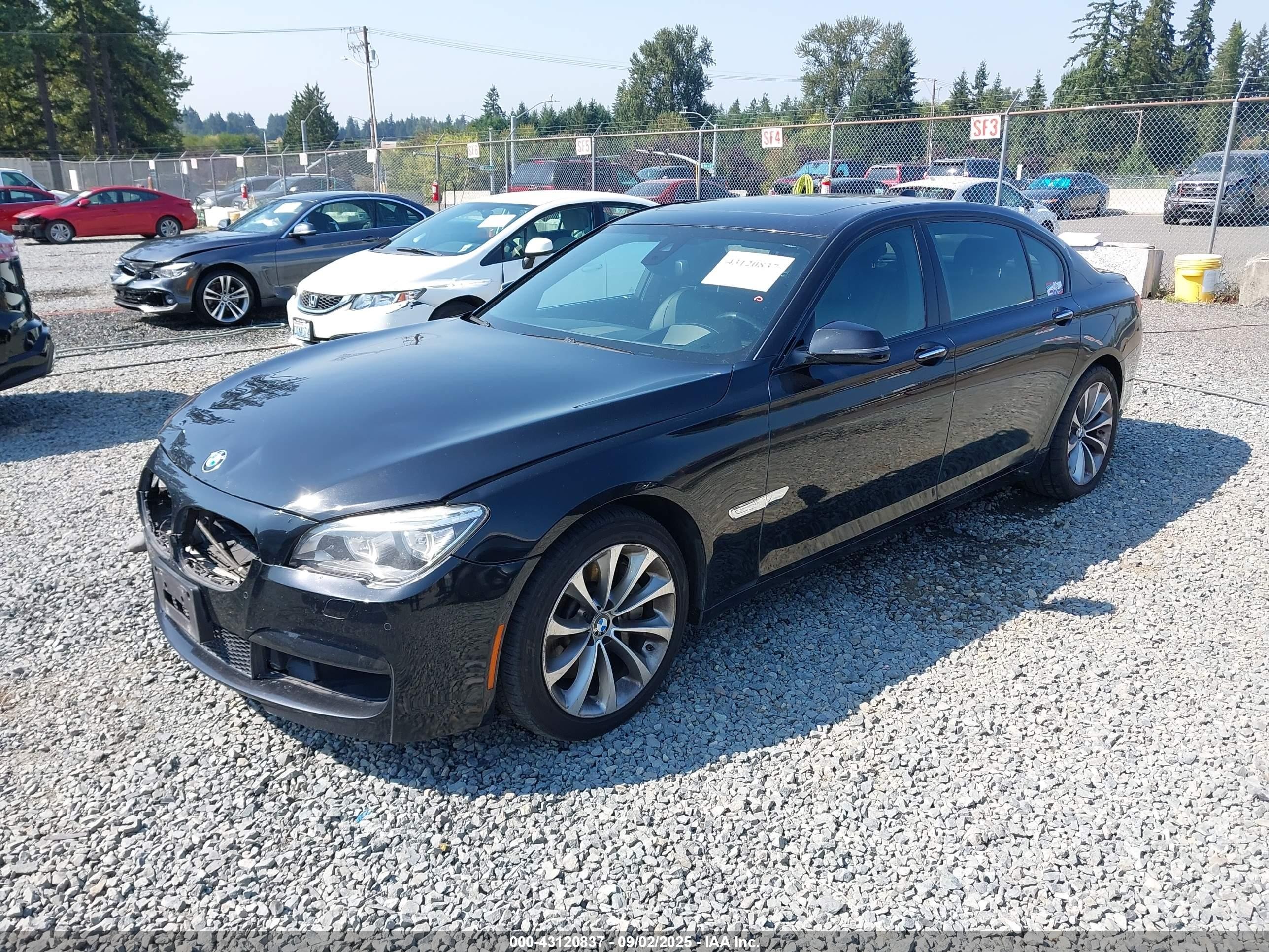 2014 Bmw Alpina B7 Xdrive Black vin: WBAYF8C57ED141832