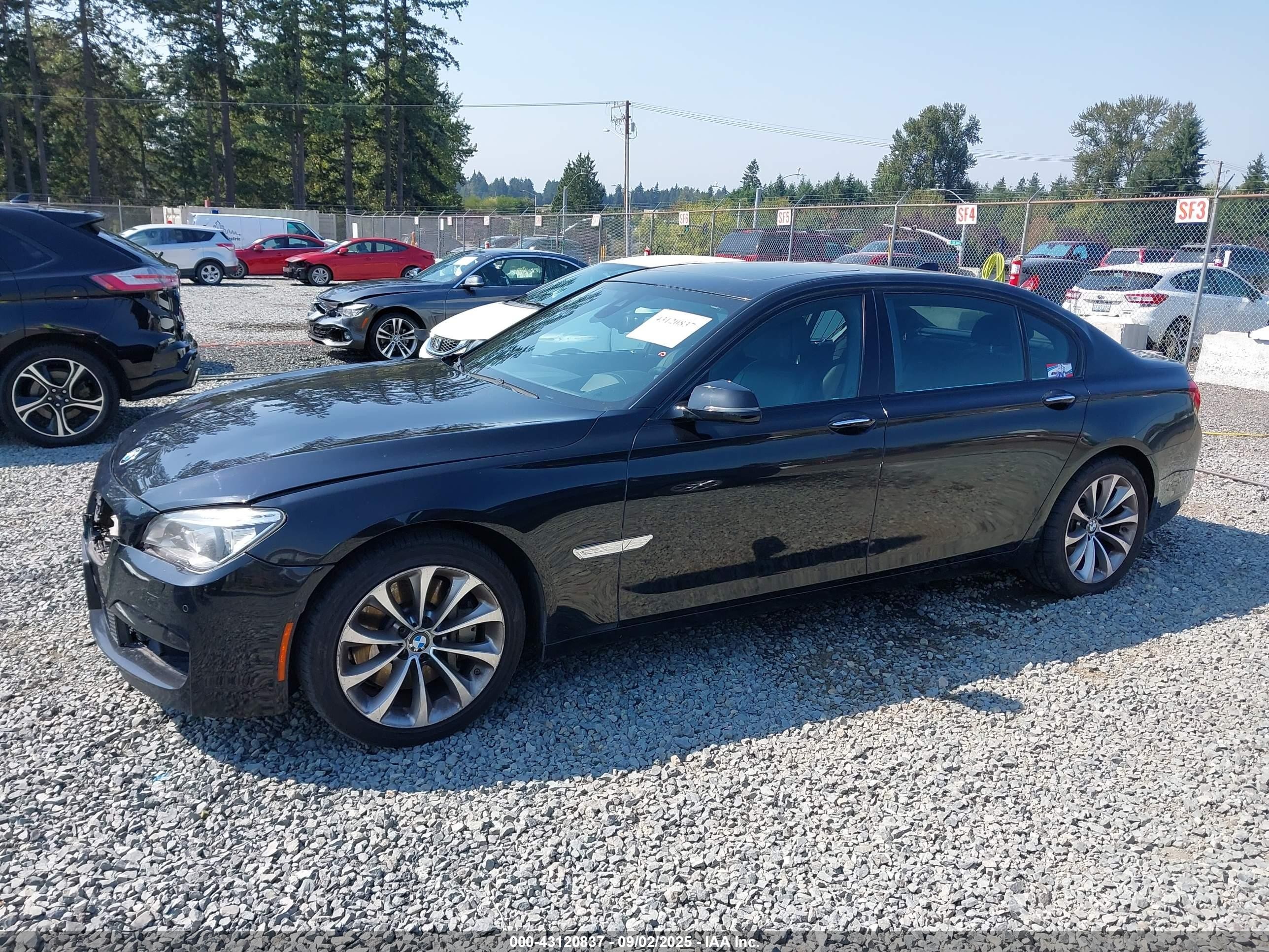 2014 Bmw Alpina B7 Xdrive Black vin: WBAYF8C57ED141832