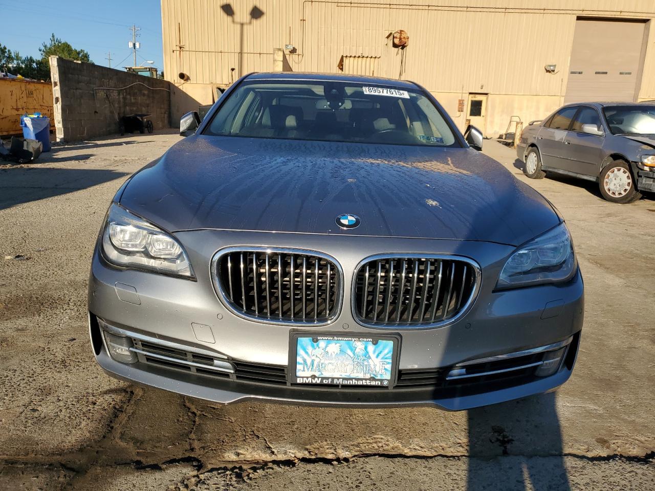 2014 Bmw 750 Lxi Charcoal vin: WBAYF8C57ED652697